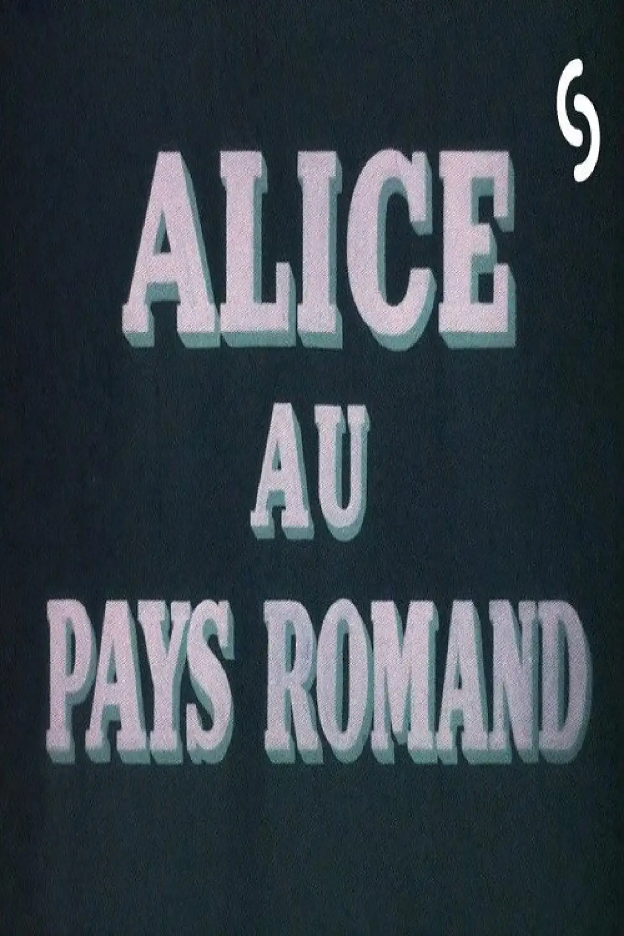 Plakat filmowy "Alice in Switzerland"