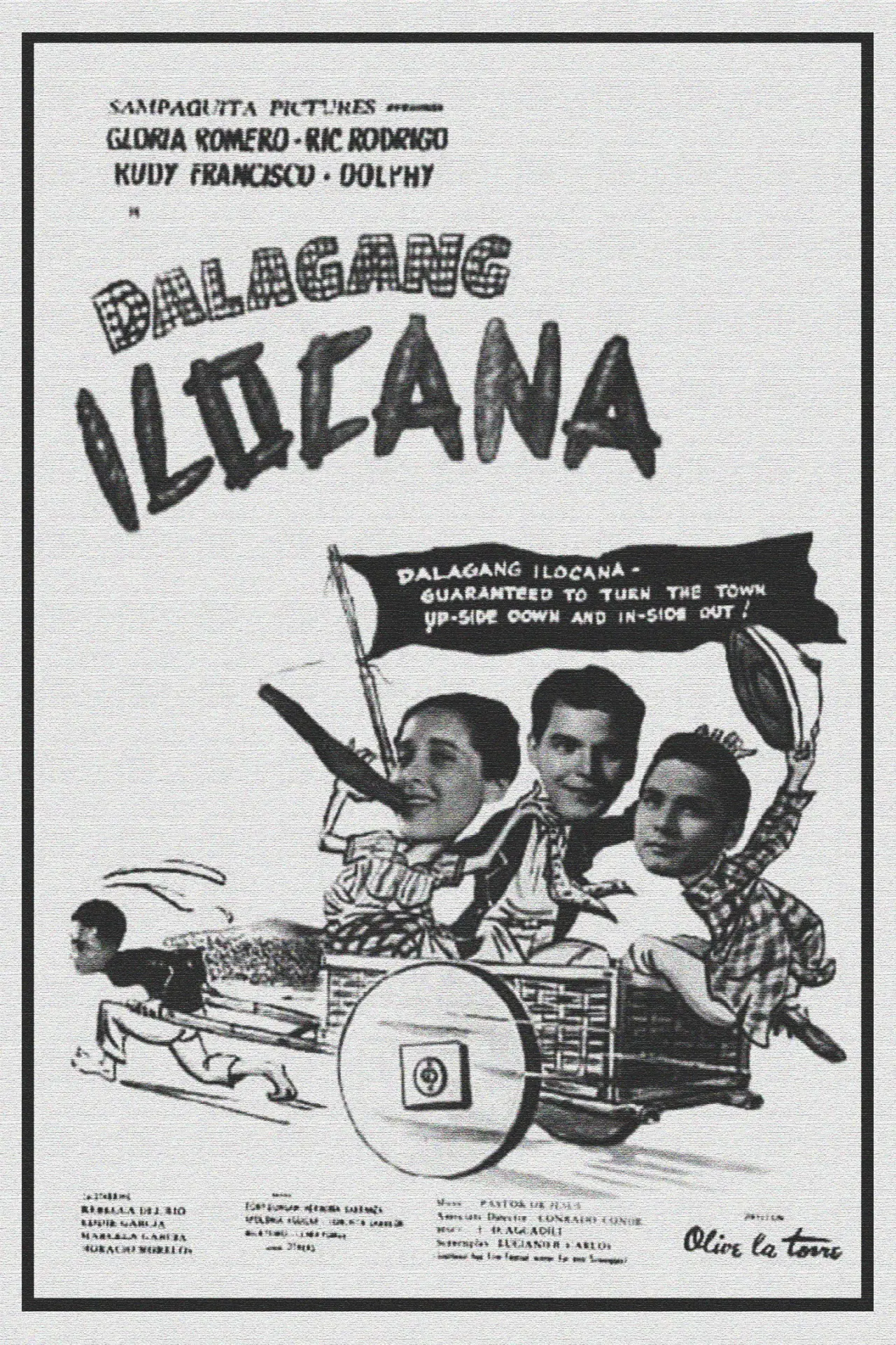 Plakat filmowy "Dalagang Ilocana"