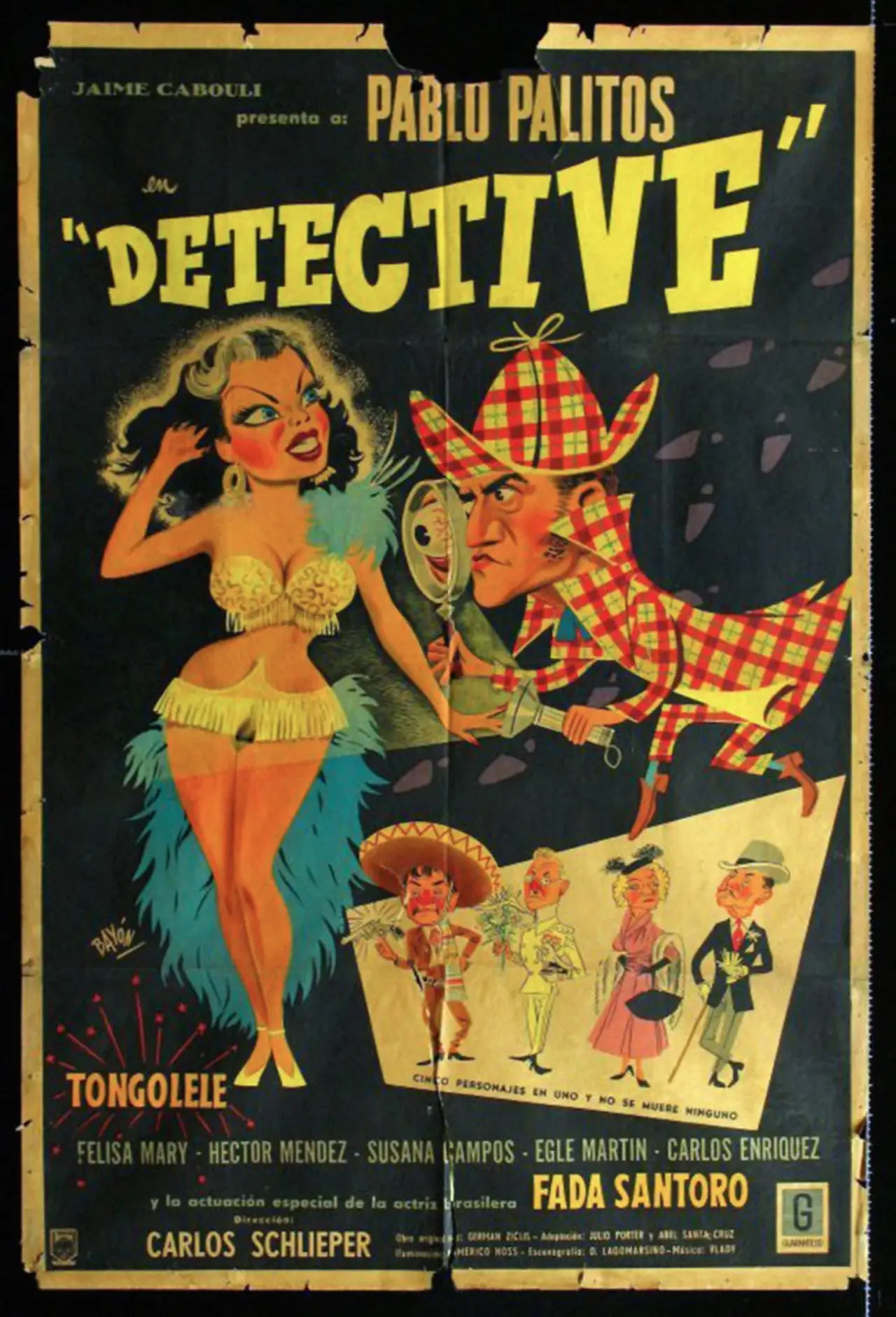 Plakat filmowy "Detective"