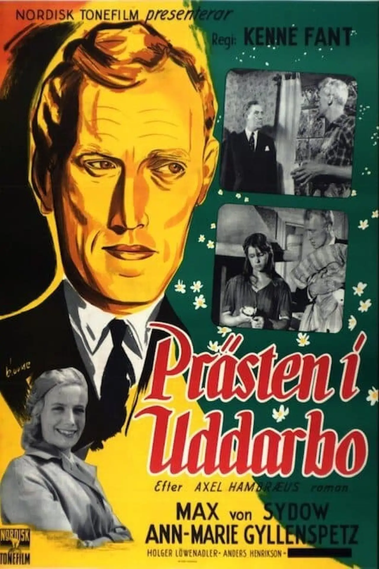Plakat filmowy "Prästen i Uddarbo"