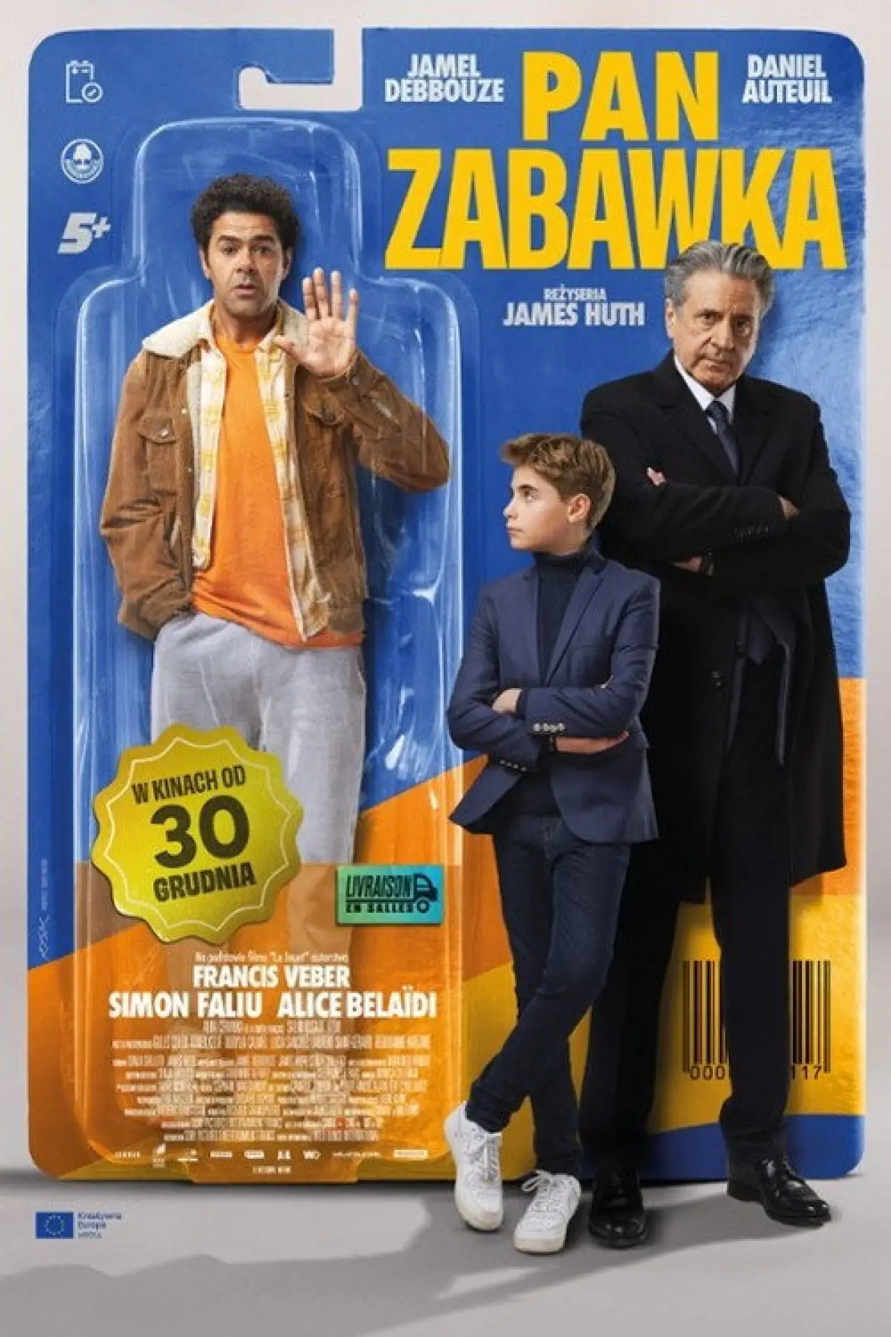 Plakat filmowy "Pan Zabawka"