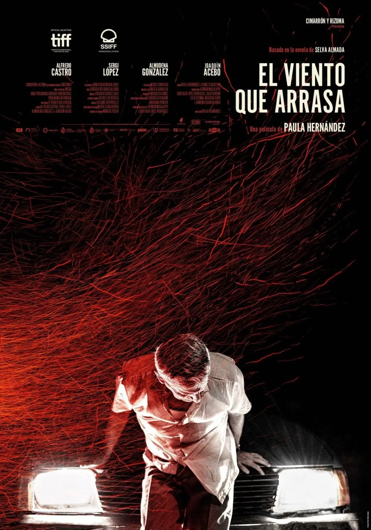 Plakat filmowy "El viento que arrasa"