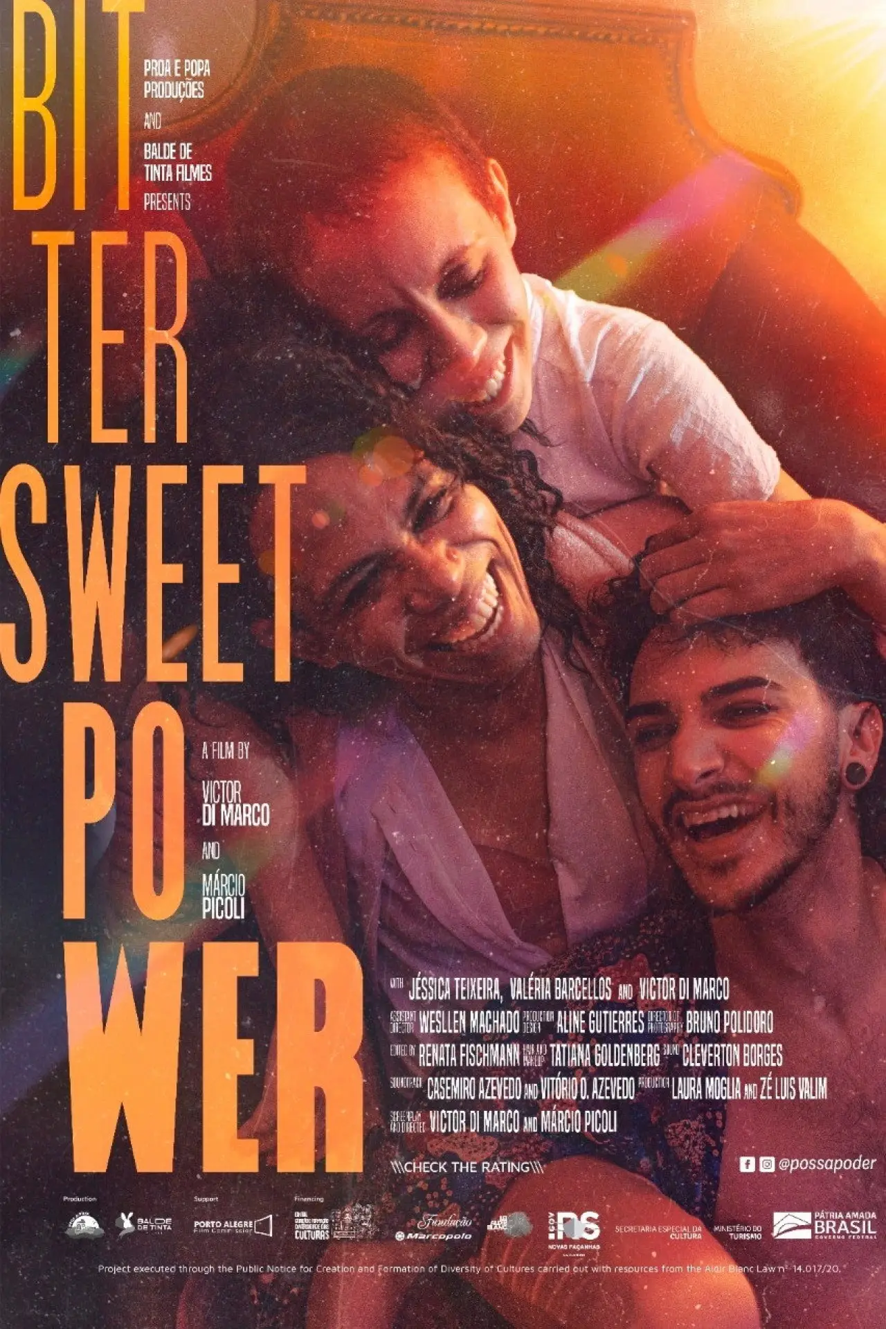 Plakat filmowy "Possa Poder"