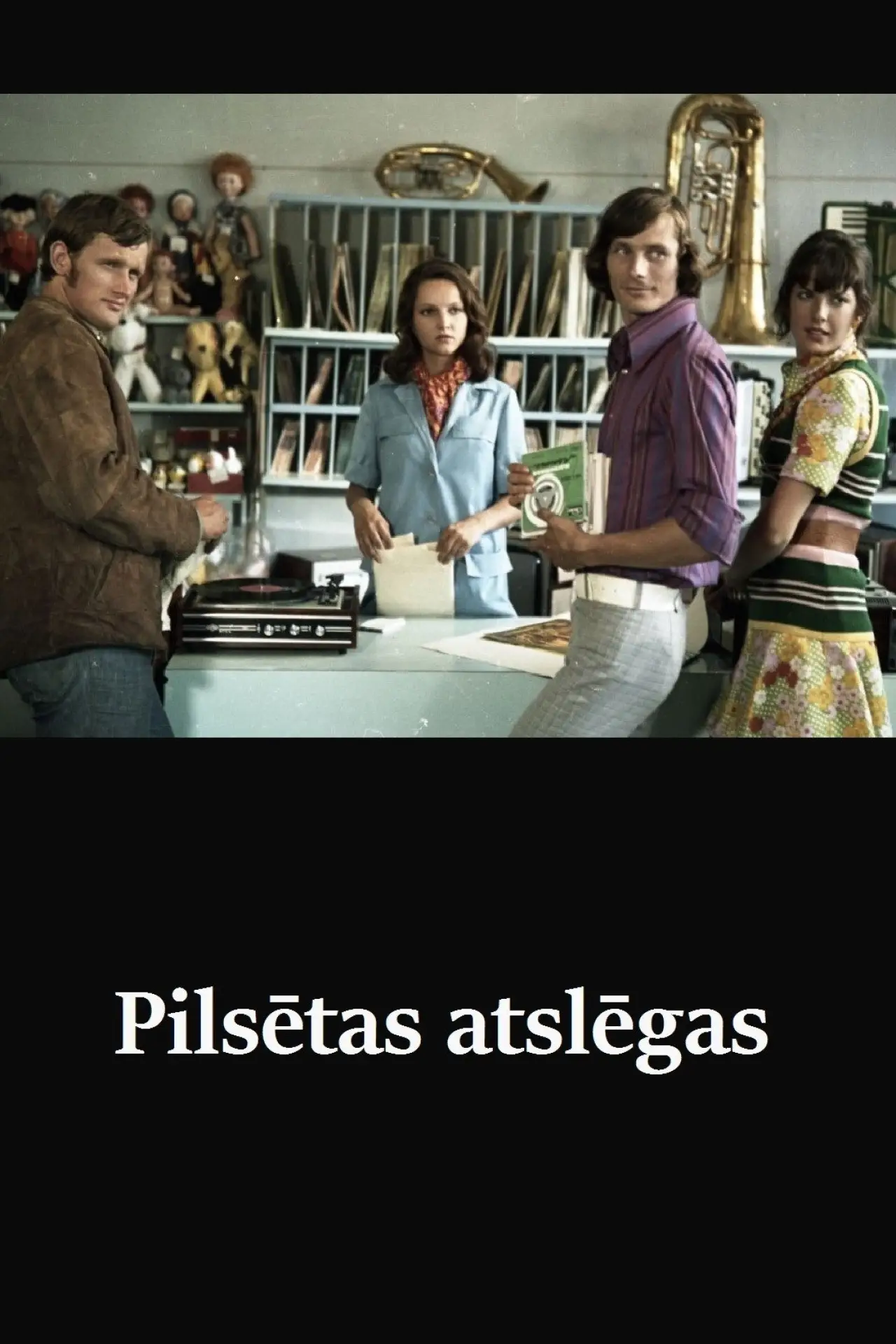 Plakat filmowy "Pilsētas atslēgas"