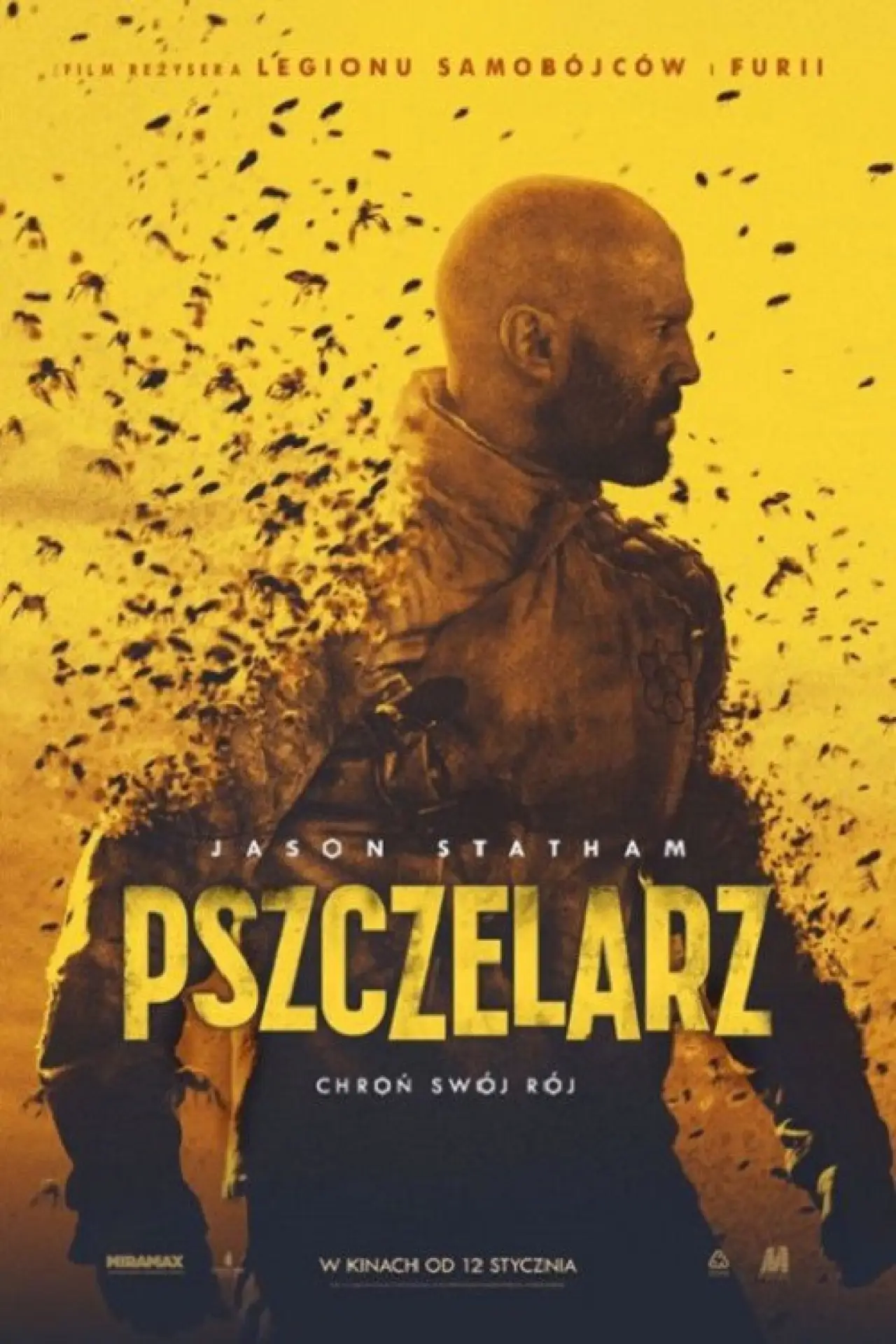 Plakat filmowy "Pszczelarz"