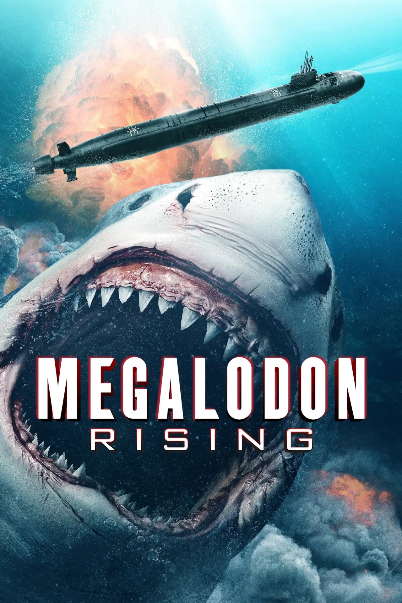 Plakat filmowy "Megalodon Rising"