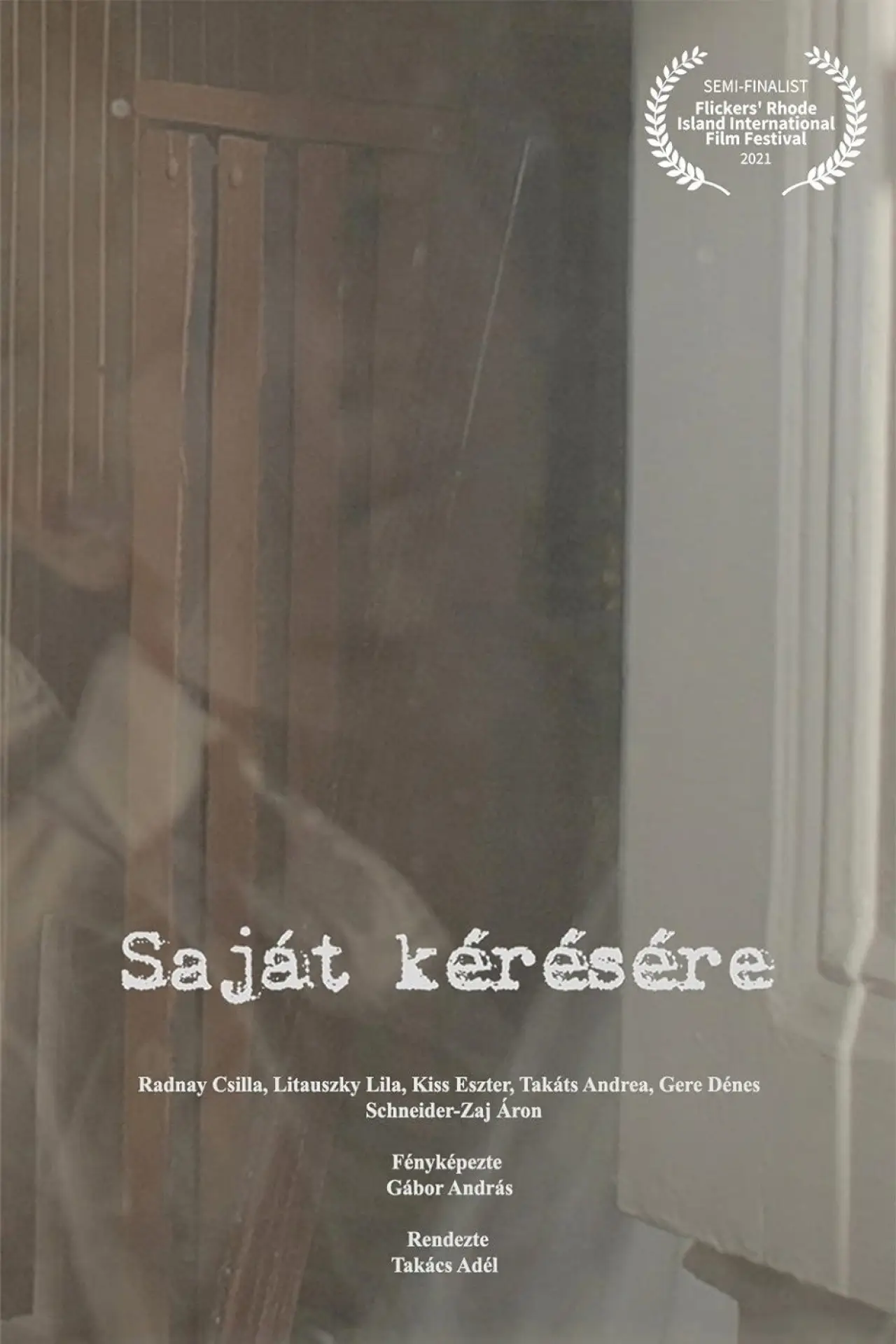 Plakat filmowy "Saját kérésére"