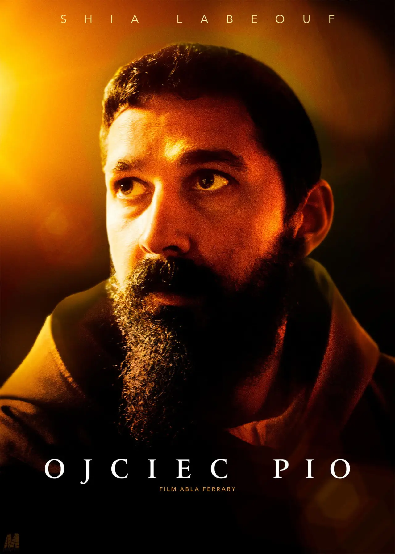 Plakat filmowy "Ojciec Pio"