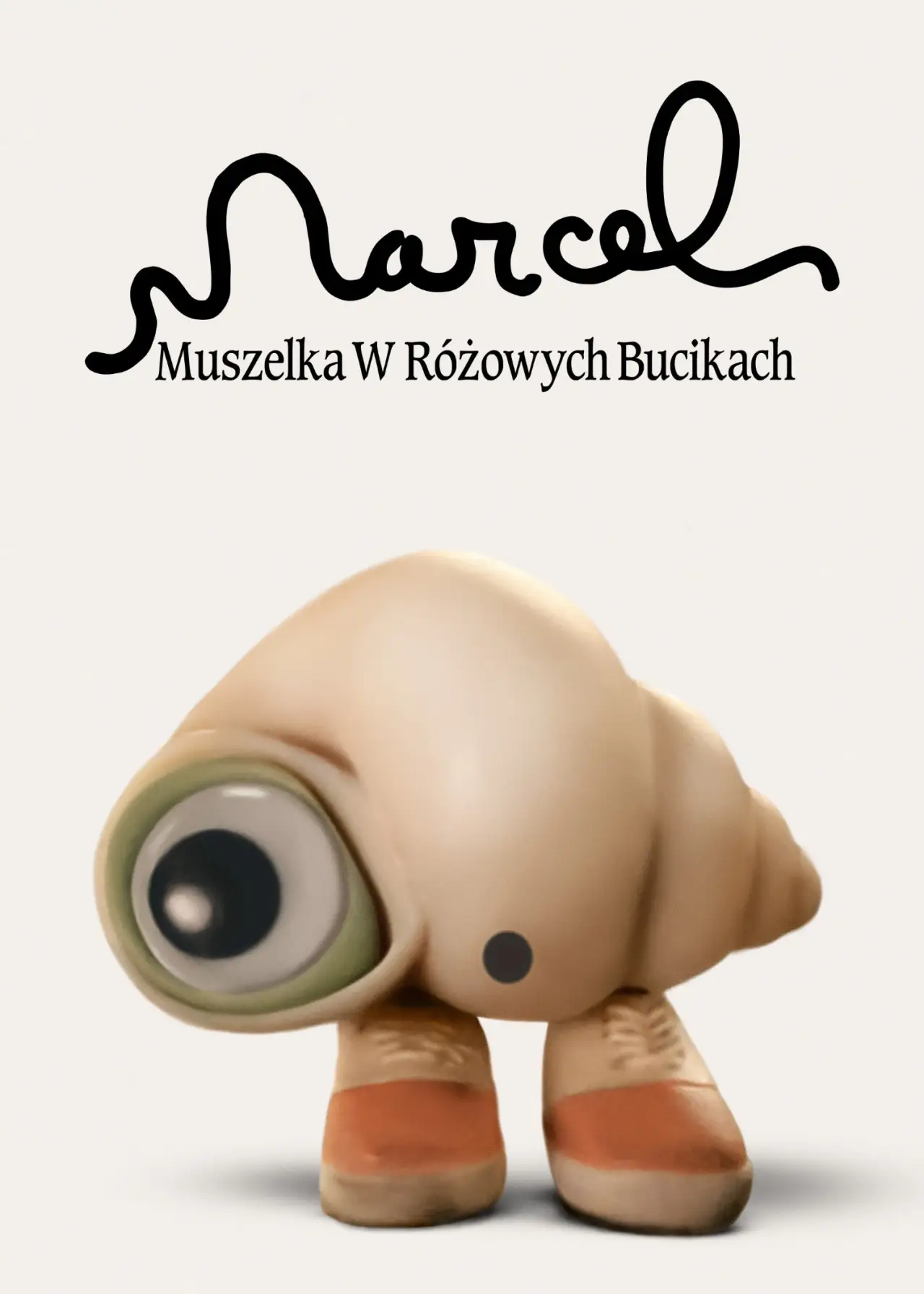 Plakat filmowy "Marcel Muszelka w różowych bucikach"