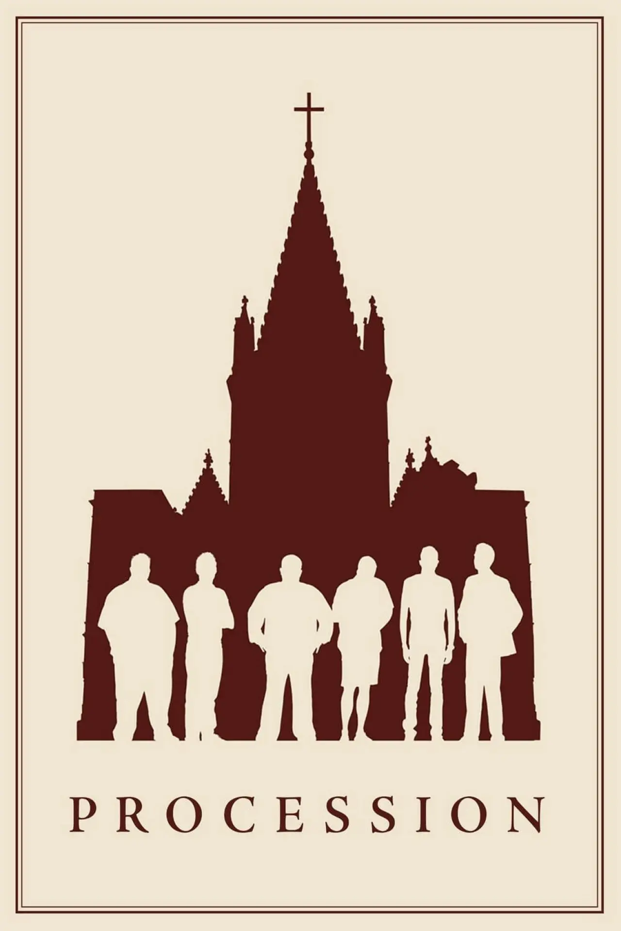 Plakat filmowy "Procesja"