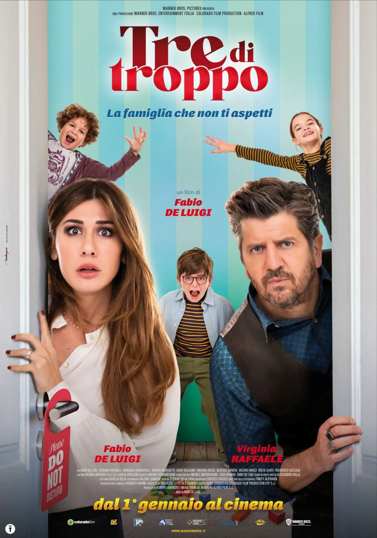 Plakat filmowy "Tre di troppo"