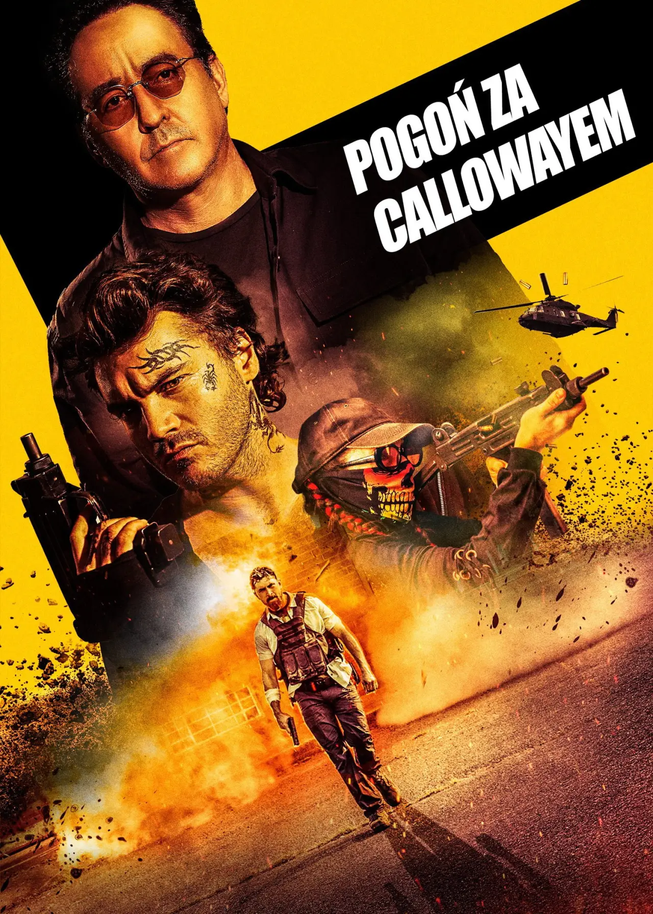 Plakat filmowy "Pogoń za Callowayem"