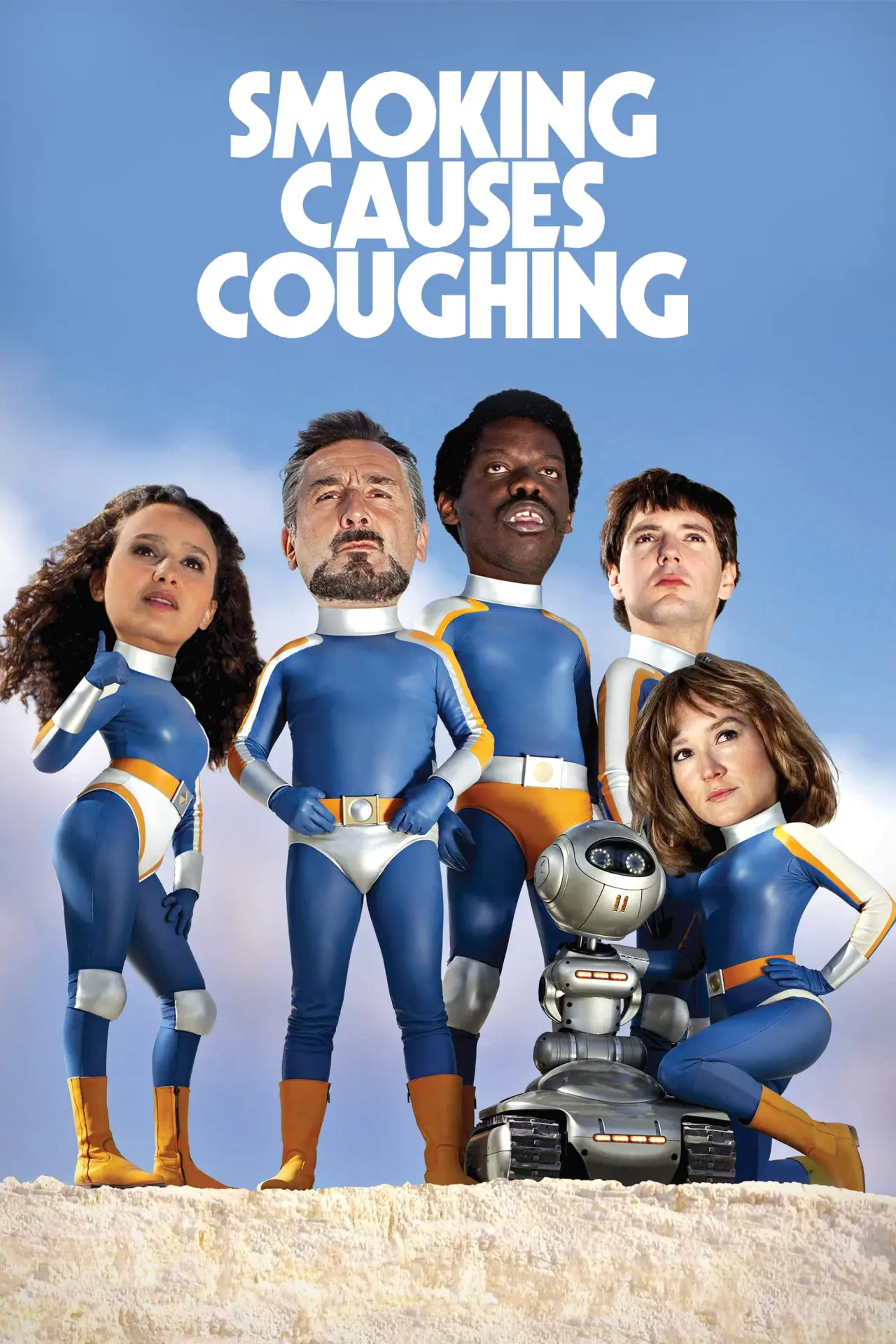 Plakat filmowy "Palenie powoduje kaszel"