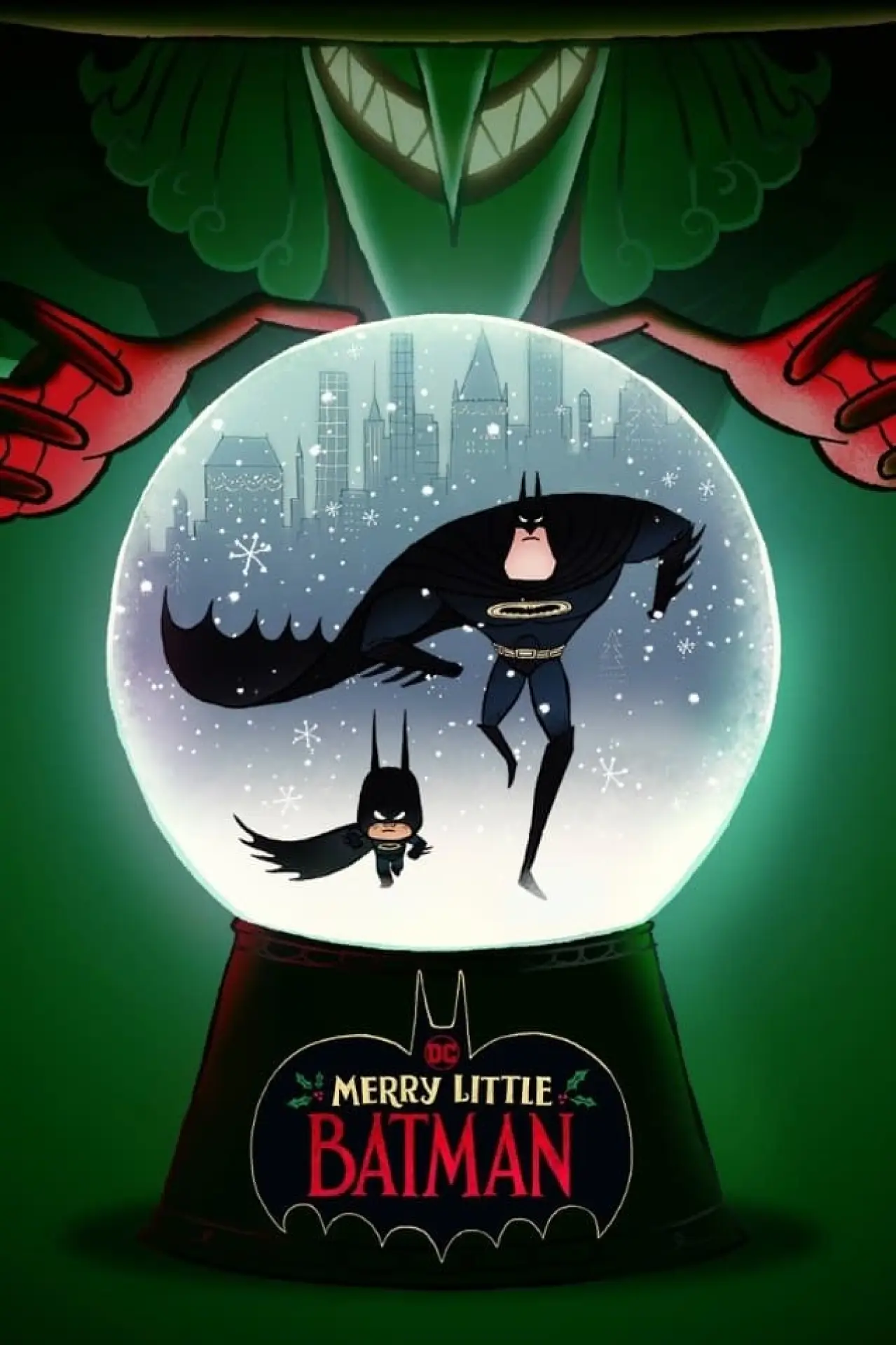 Plakat filmowy "Świąteczna przygoda małego Batmana"