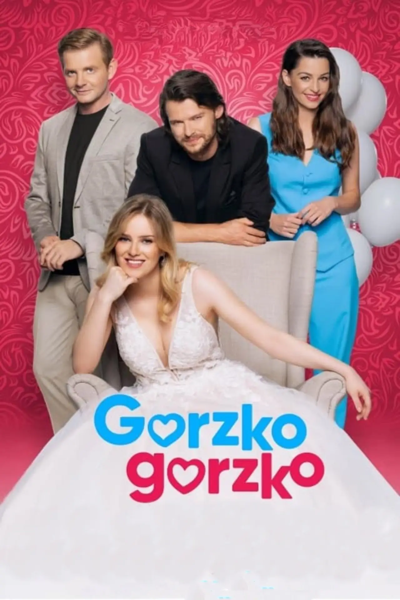 Plakat filmowy "Gorzko, gorzko!"