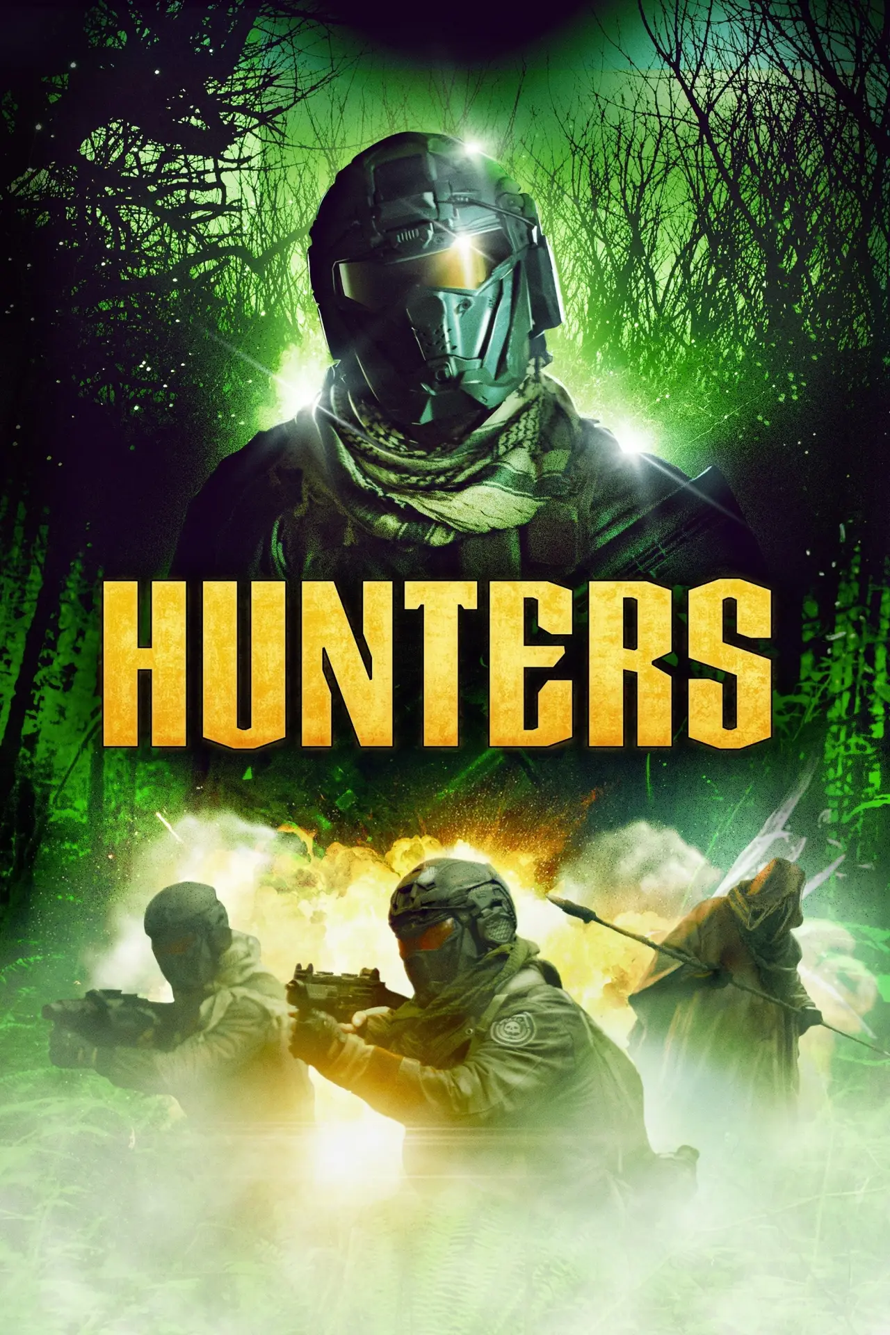 Plakat filmowy "Hunters"
