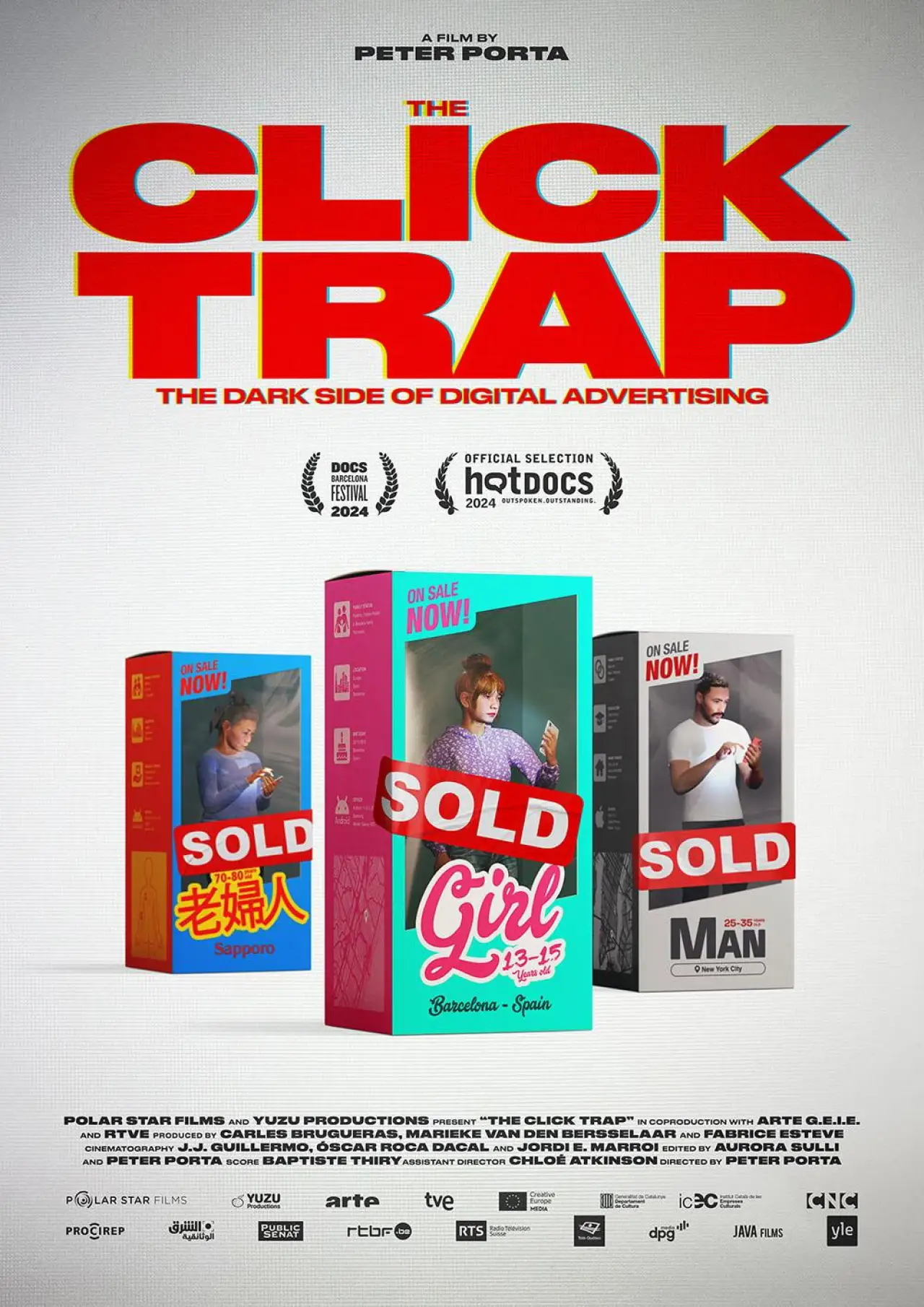 Plakat filmowy "The Click Trap"