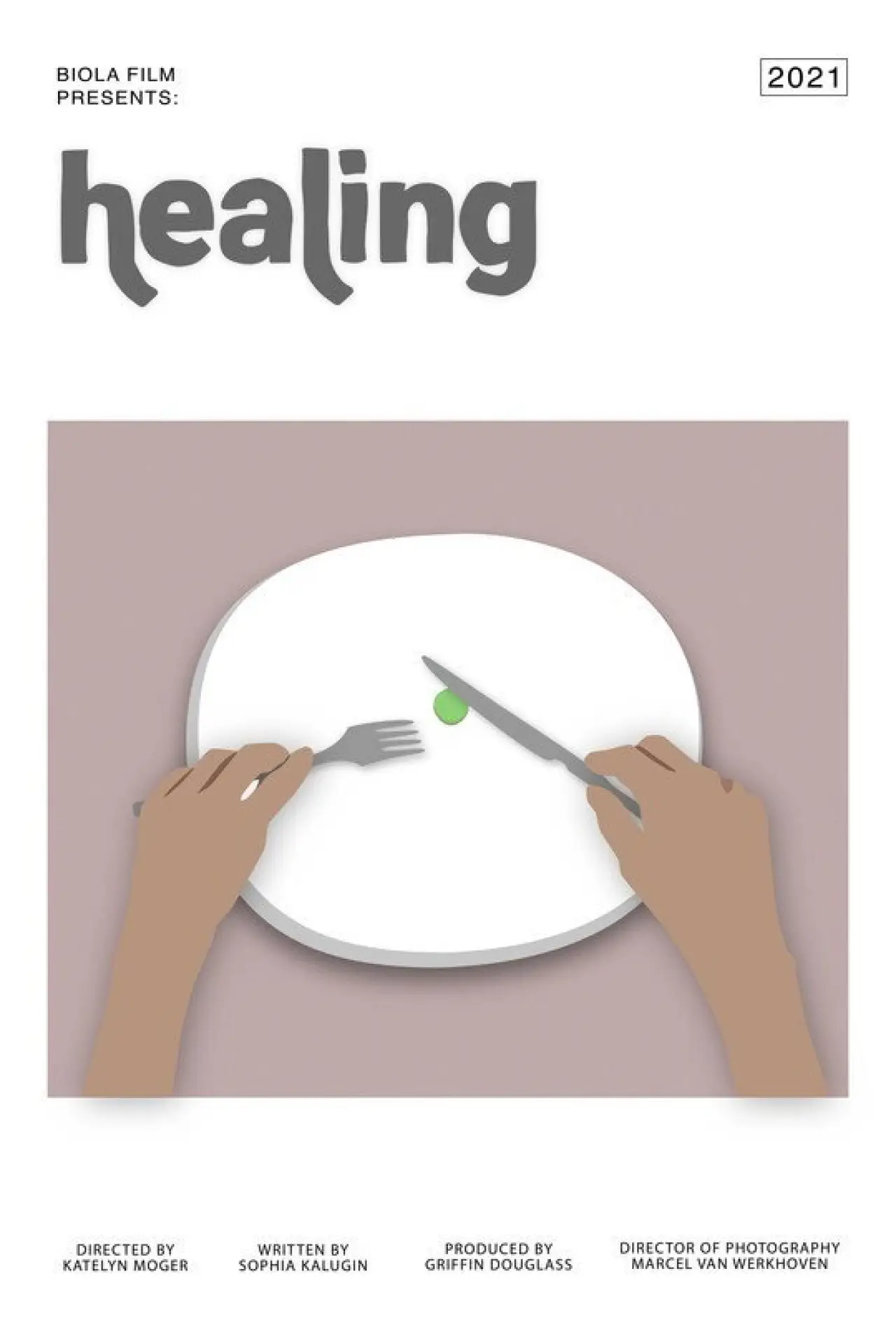 Plakat filmowy "Healing"