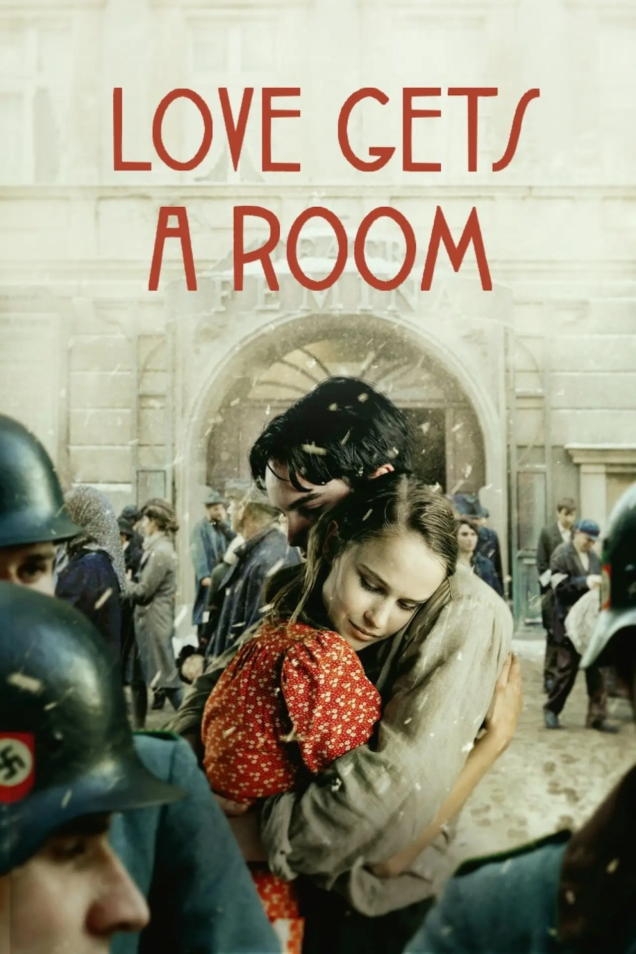 Plakat filmowy "Love Gets a Room"