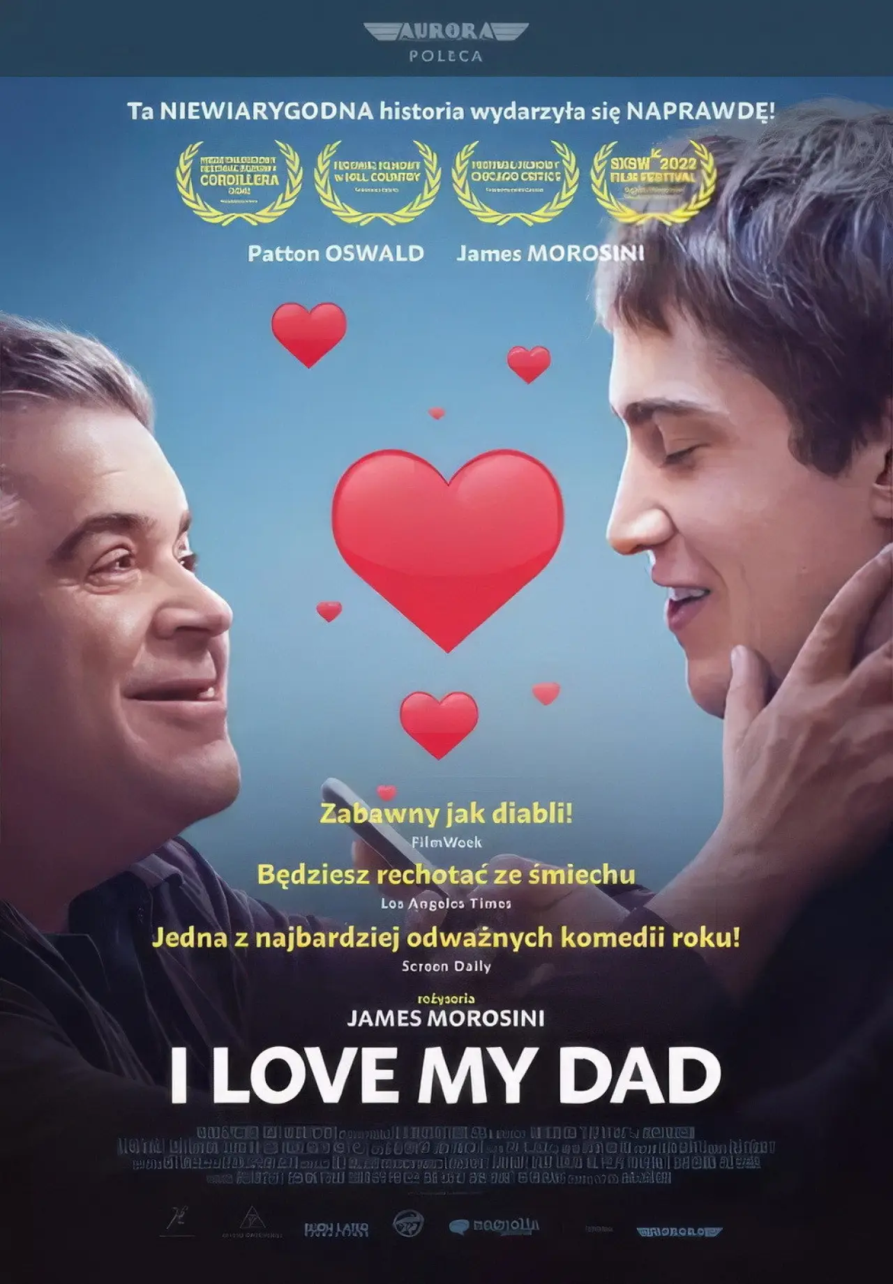 Plakat filmowy "Kocham mojego tatę"