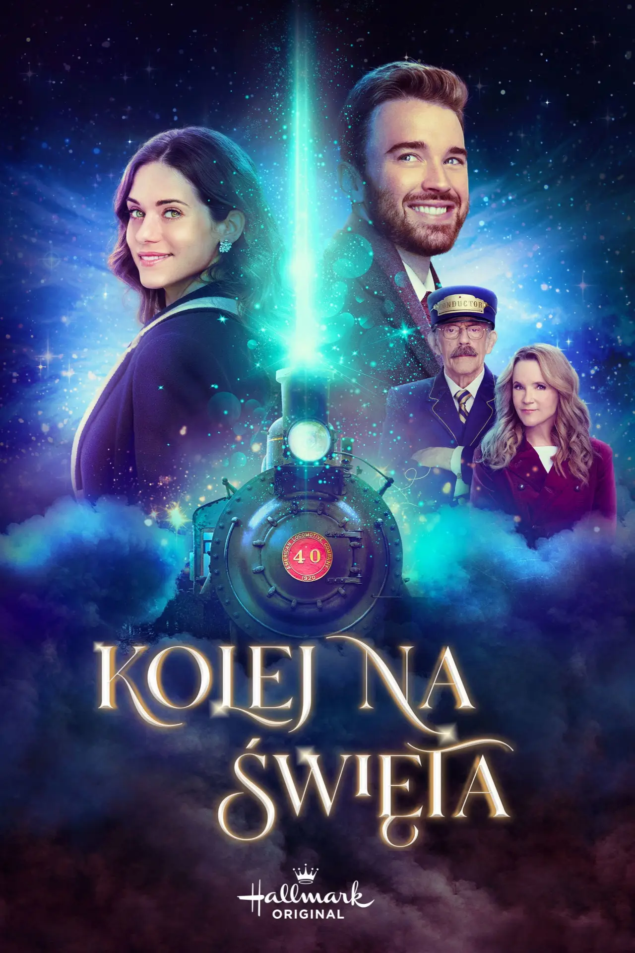 Plakat filmowy "Kolej na święta"