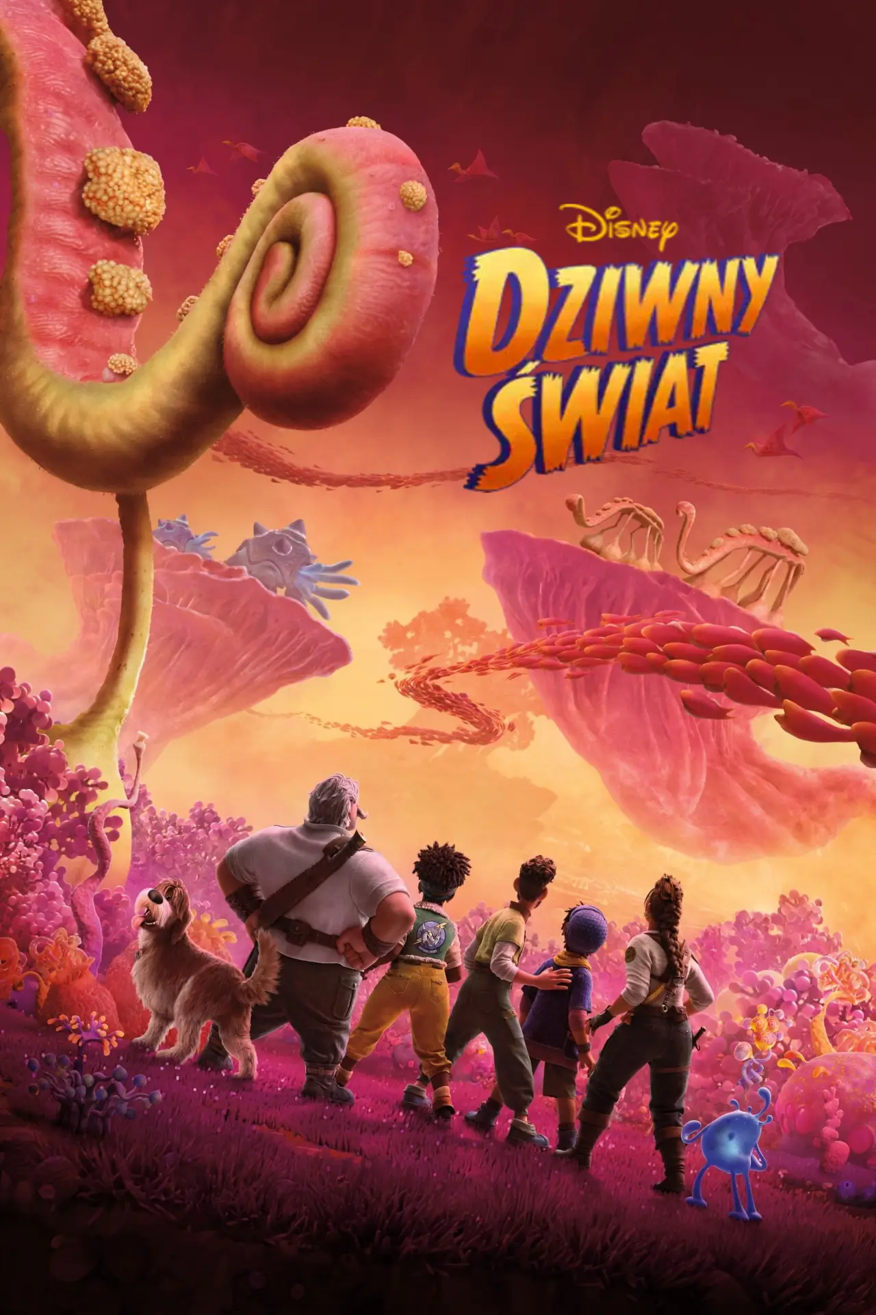 Plakat filmowy "Dziwny świat"