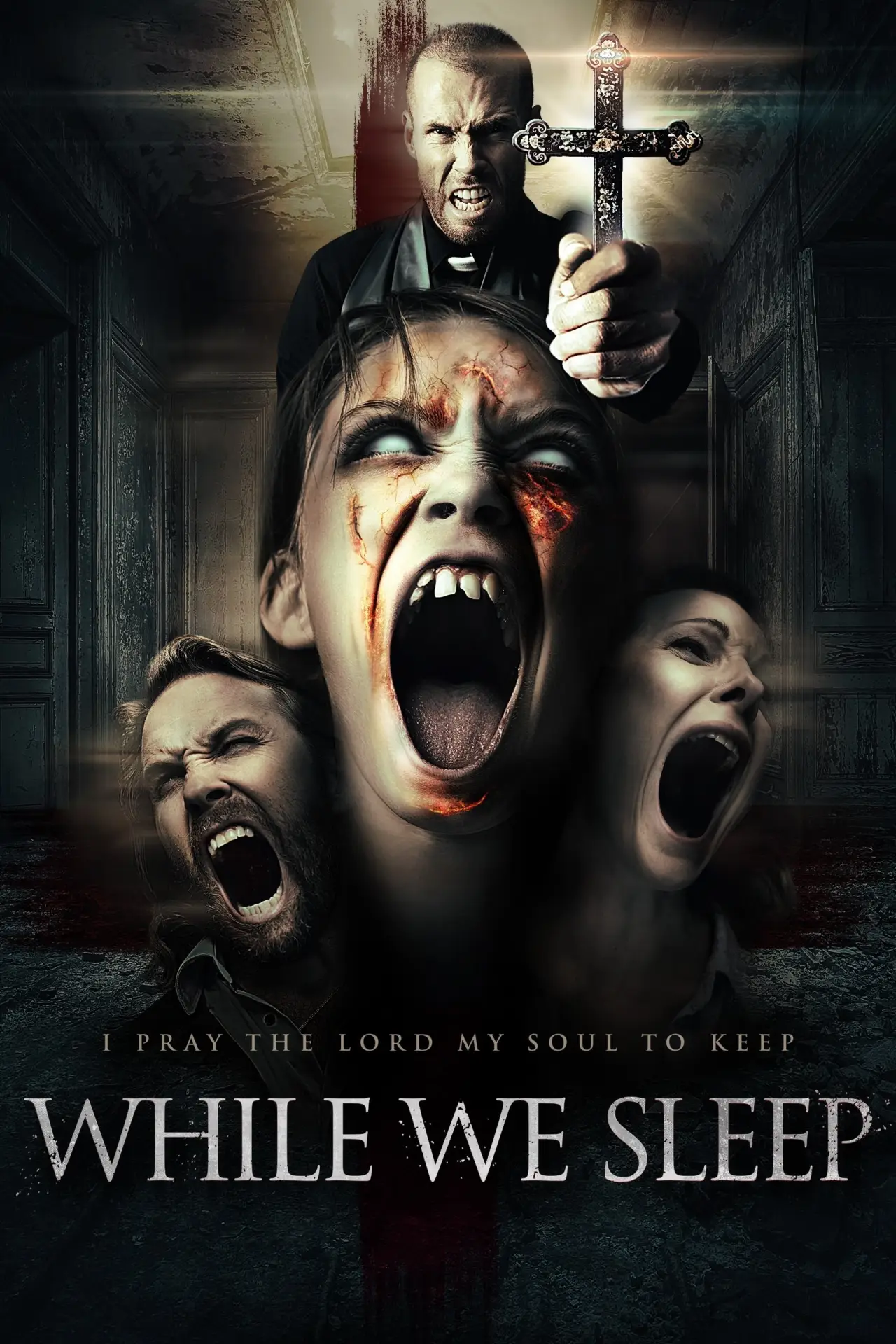 Plakat filmowy "While We Sleep"
