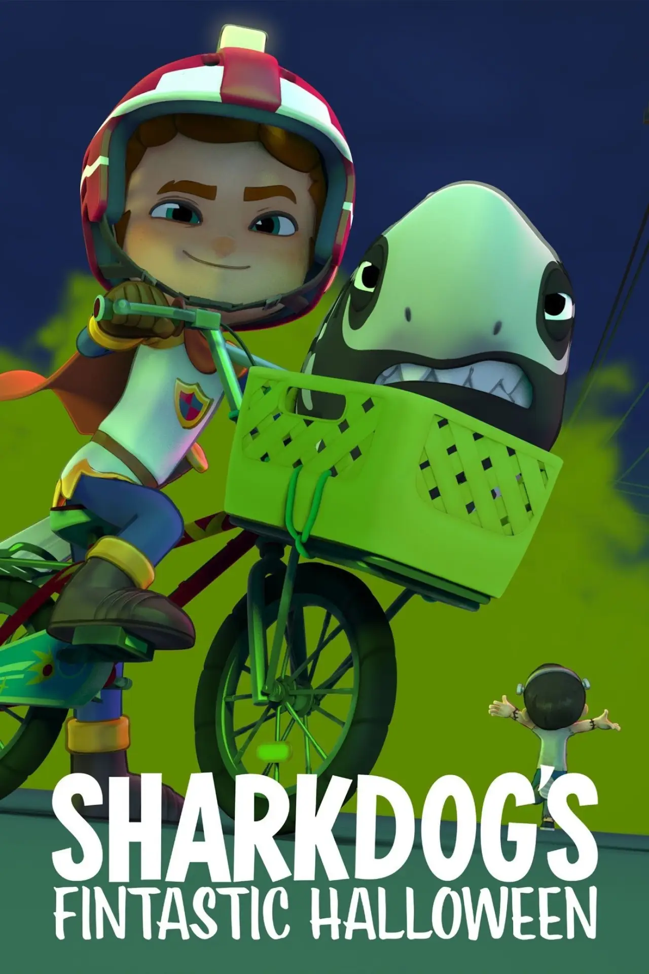 Plakat filmowy "Sharkdog’s Fintastic Halloween"