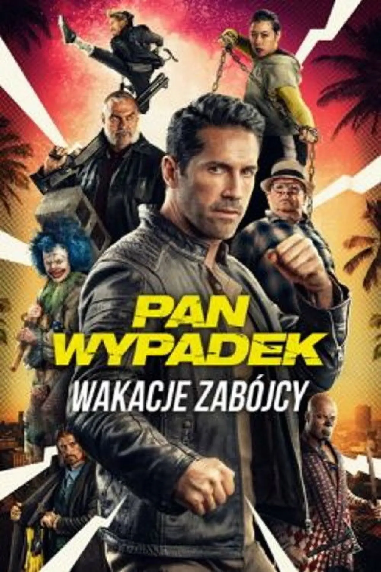 Plakat filmowy "Pan Wypadek: Wakacje zabójcy"