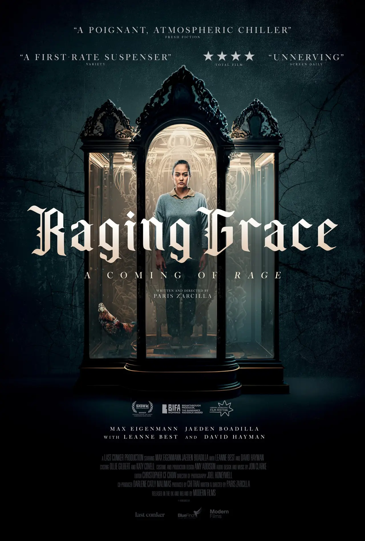 Plakat filmowy "Wściekłość Grace"