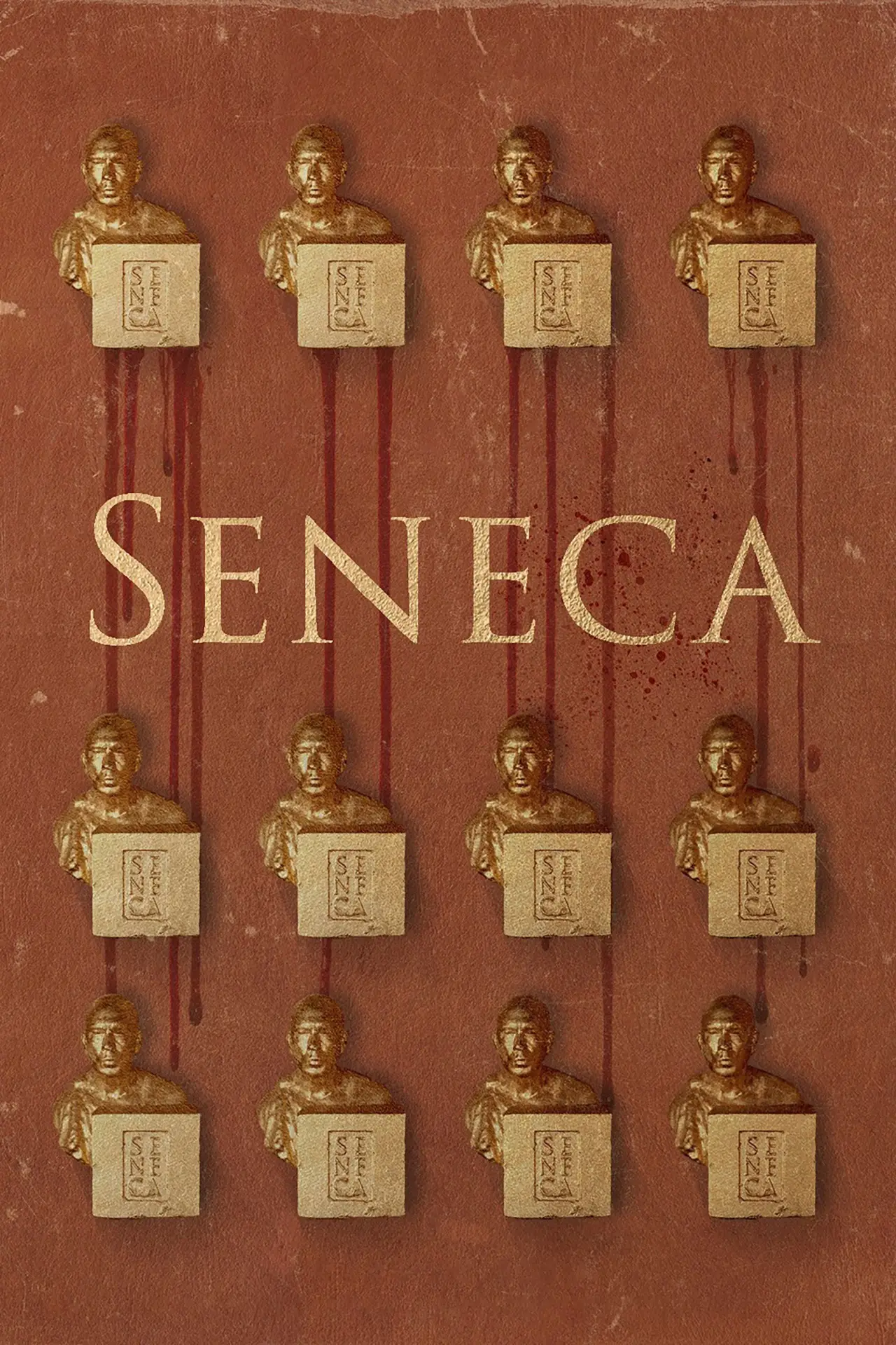 Plakat filmowy "Seneka, czyli o powstawaniu trzęsień ziemi"