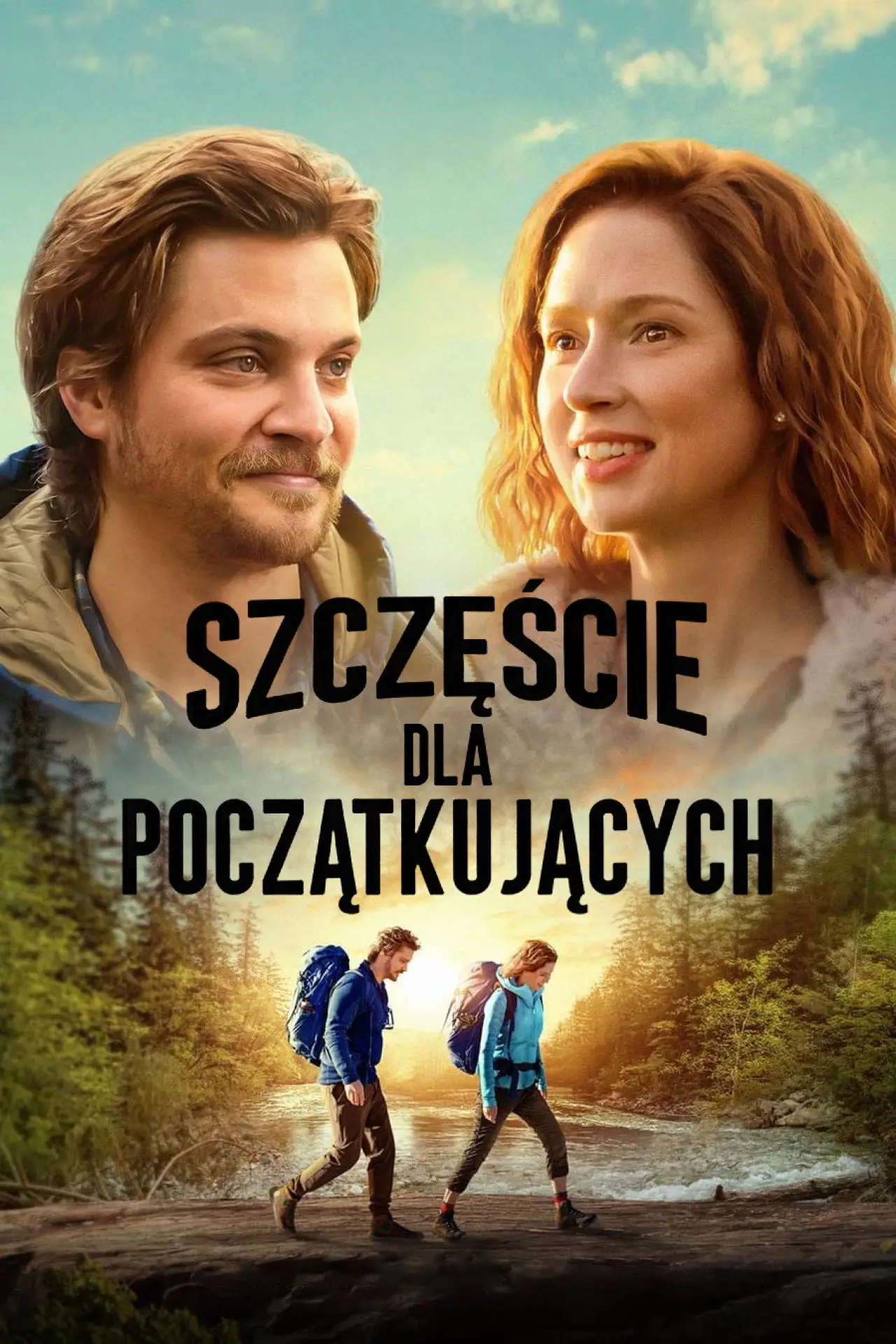 Plakat filmowy "Szczęście dla początkujących"