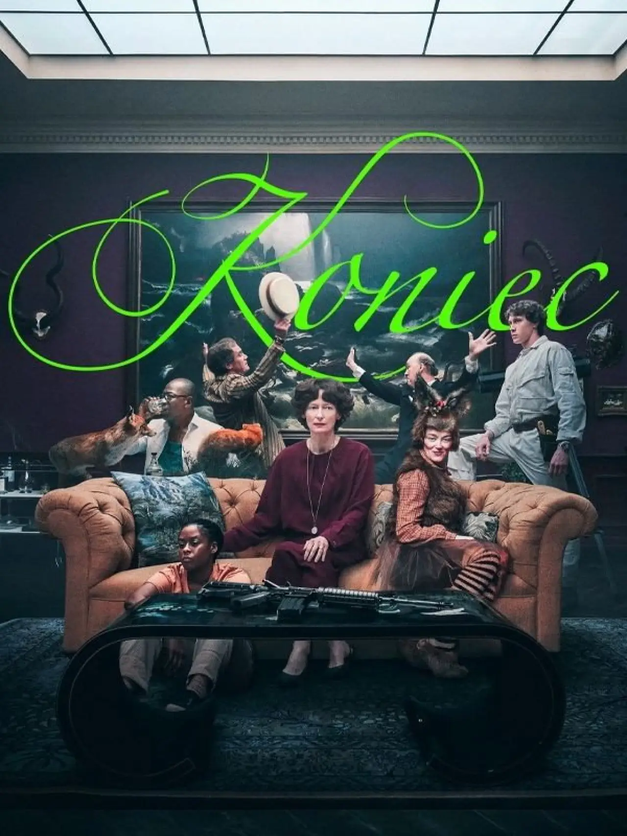 Plakat filmowy "Koniec"
