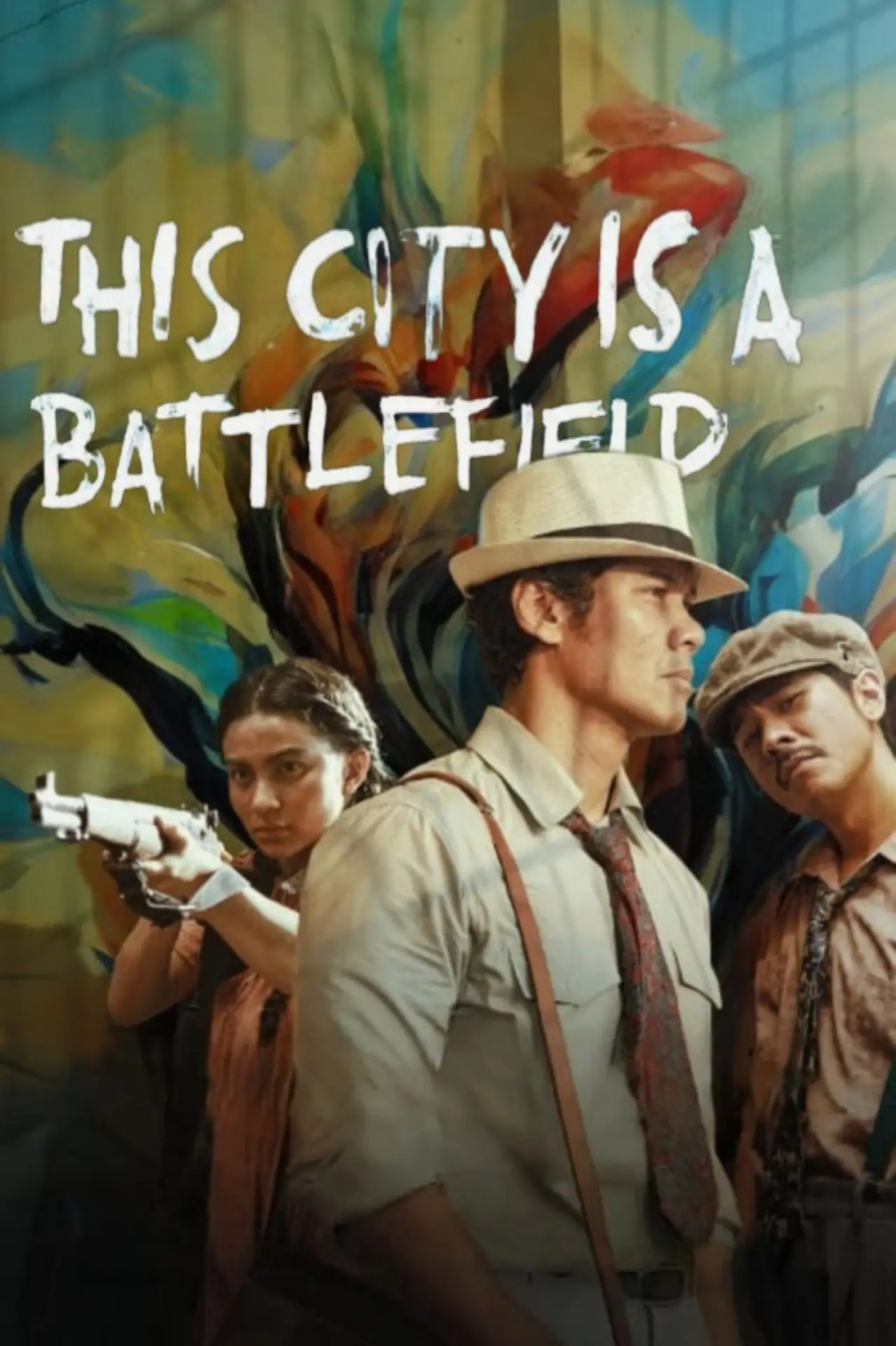 Plakat filmowy "Perang Kota"