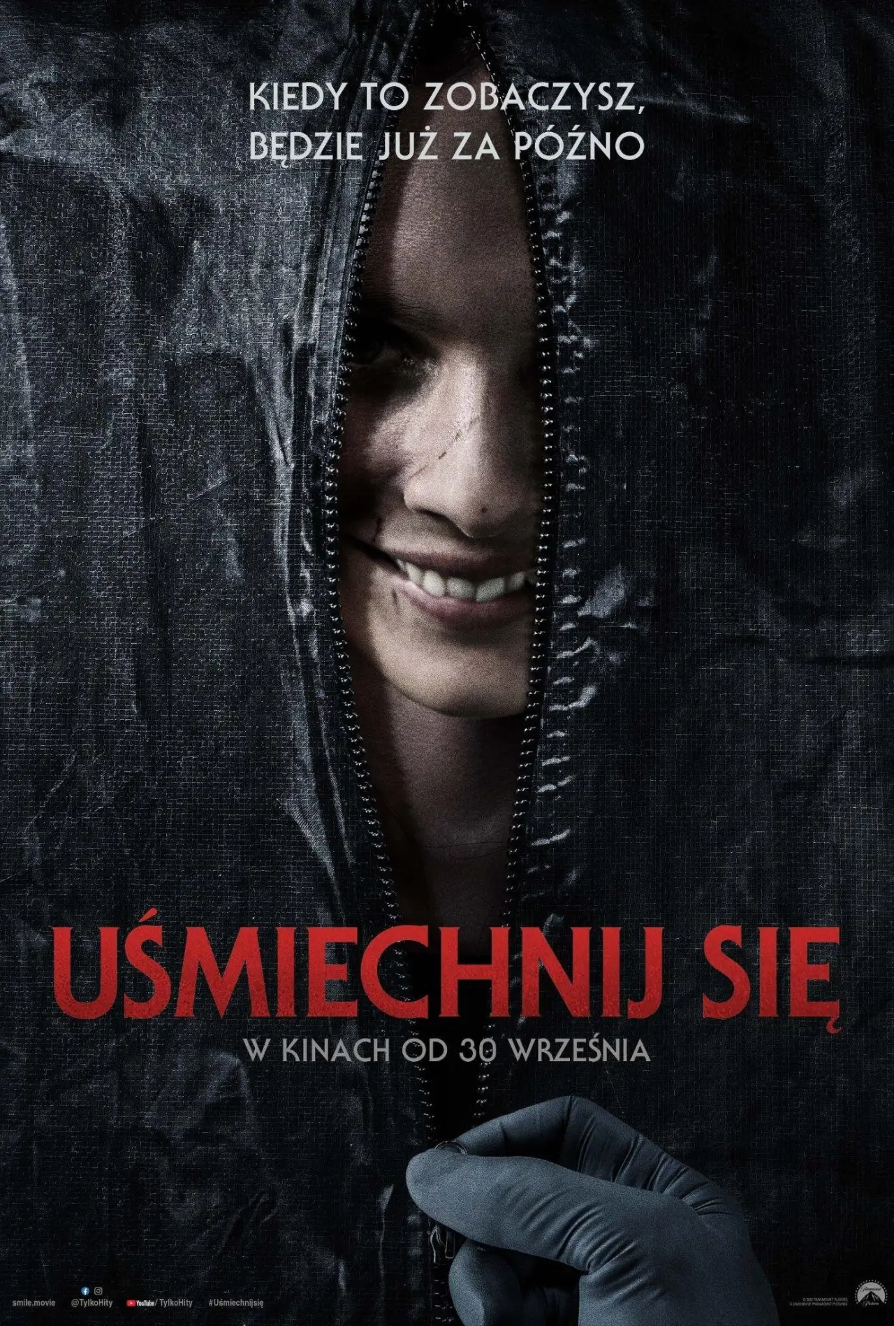 Plakat filmowy "Uśmiechnij się"