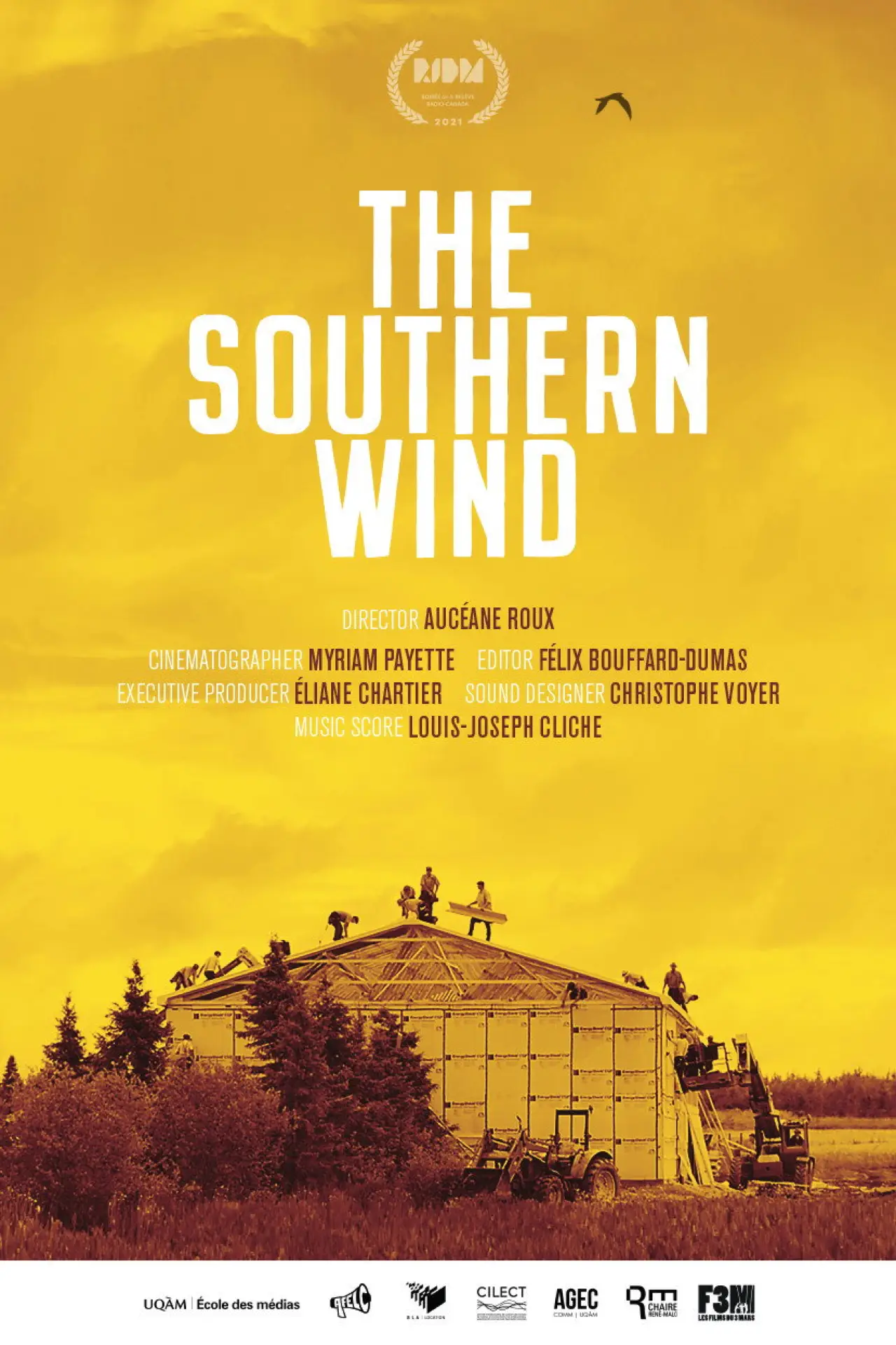 Plakat filmowy "Le vent du sud"