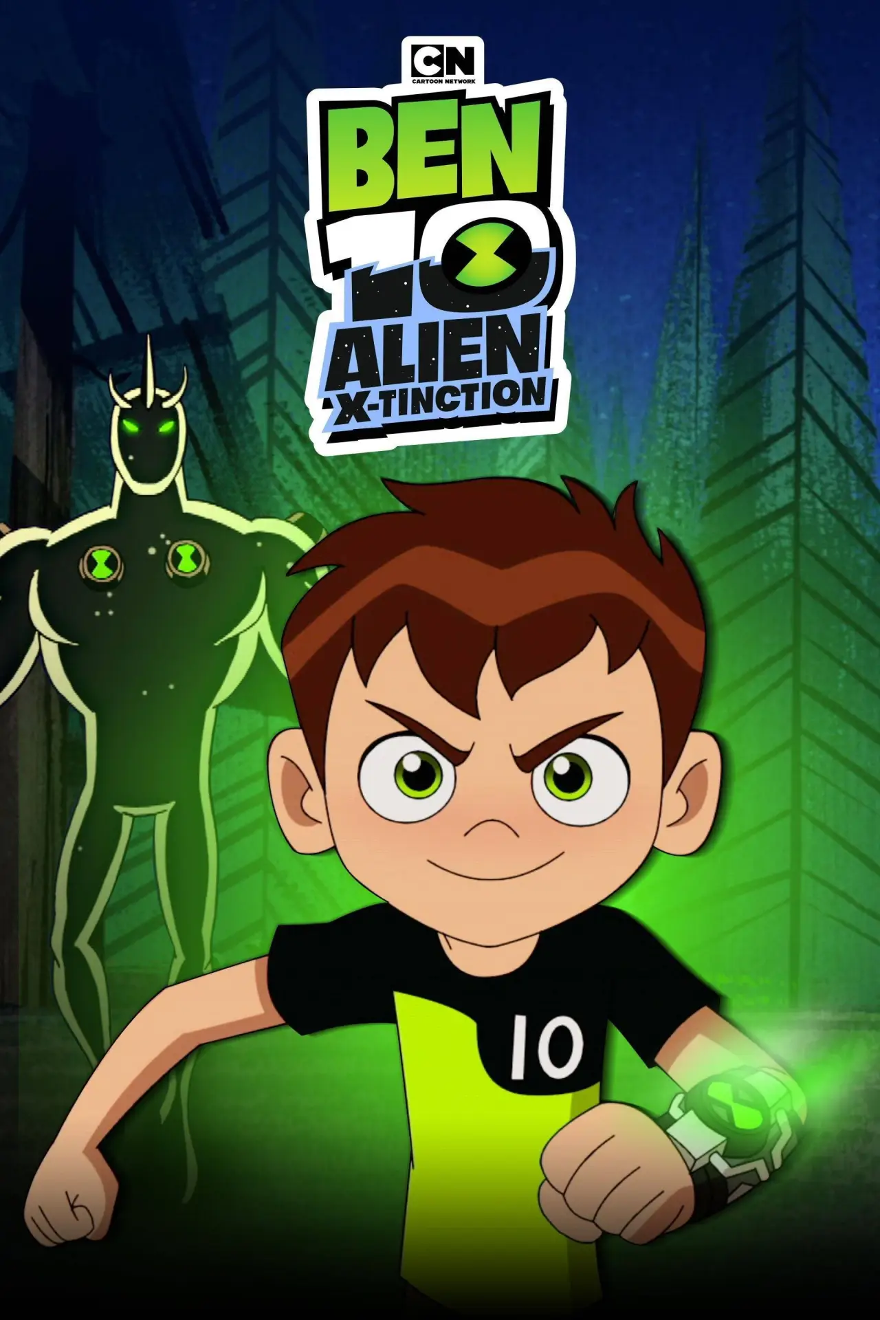 Plakat filmowy "Ben 10: Obcy X w natarciu"