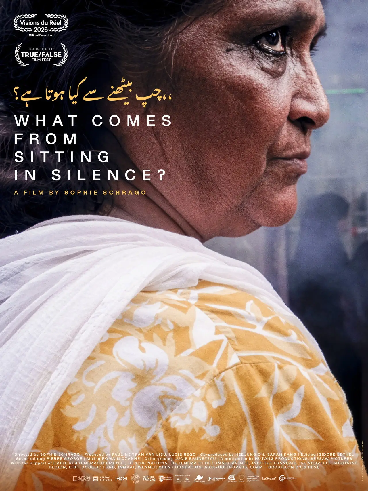 Plakat filmowy "What Comes from Sitting in Silence?"