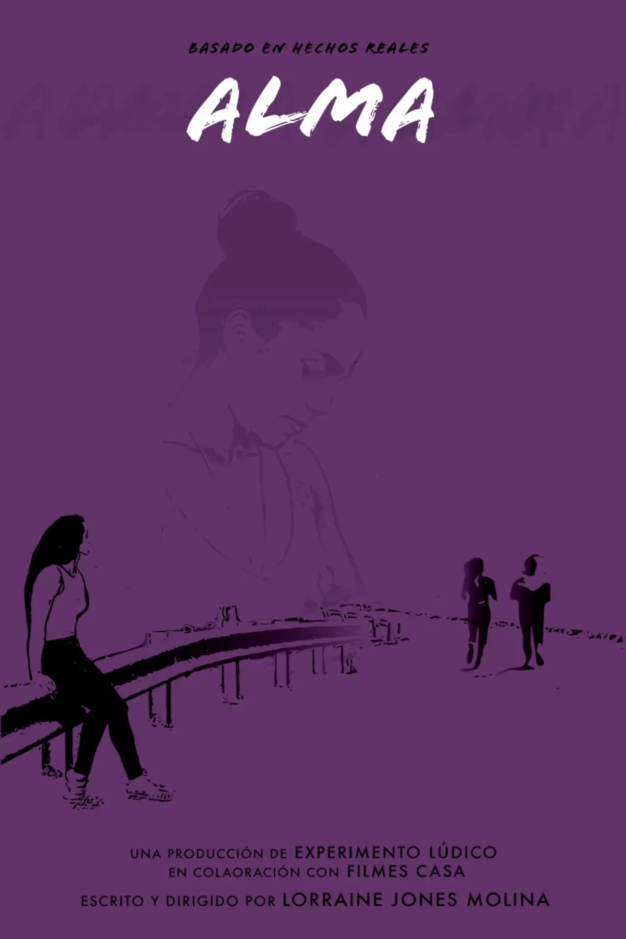 Plakat filmowy "Alma"