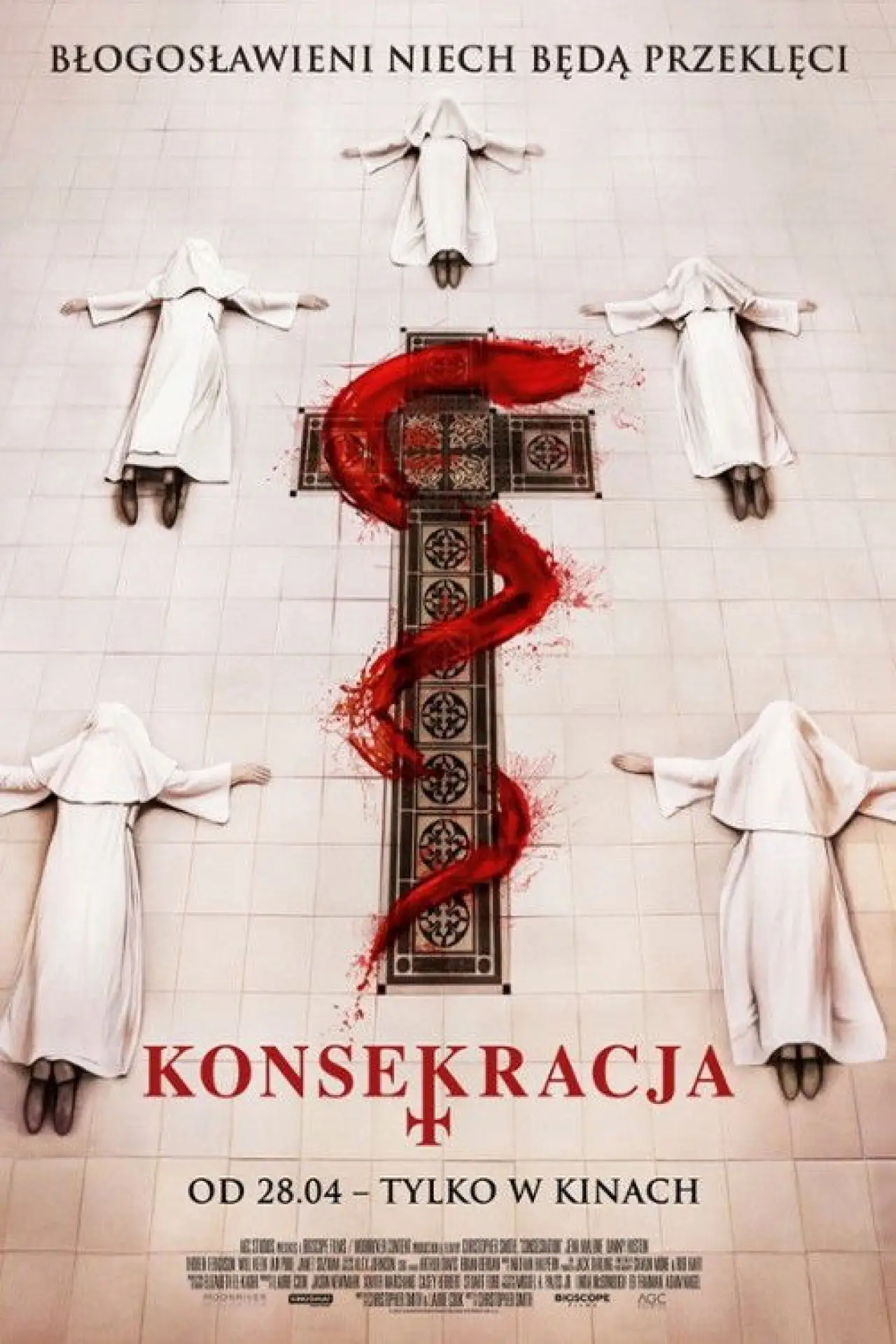 Plakat filmowy "Konsekracja"