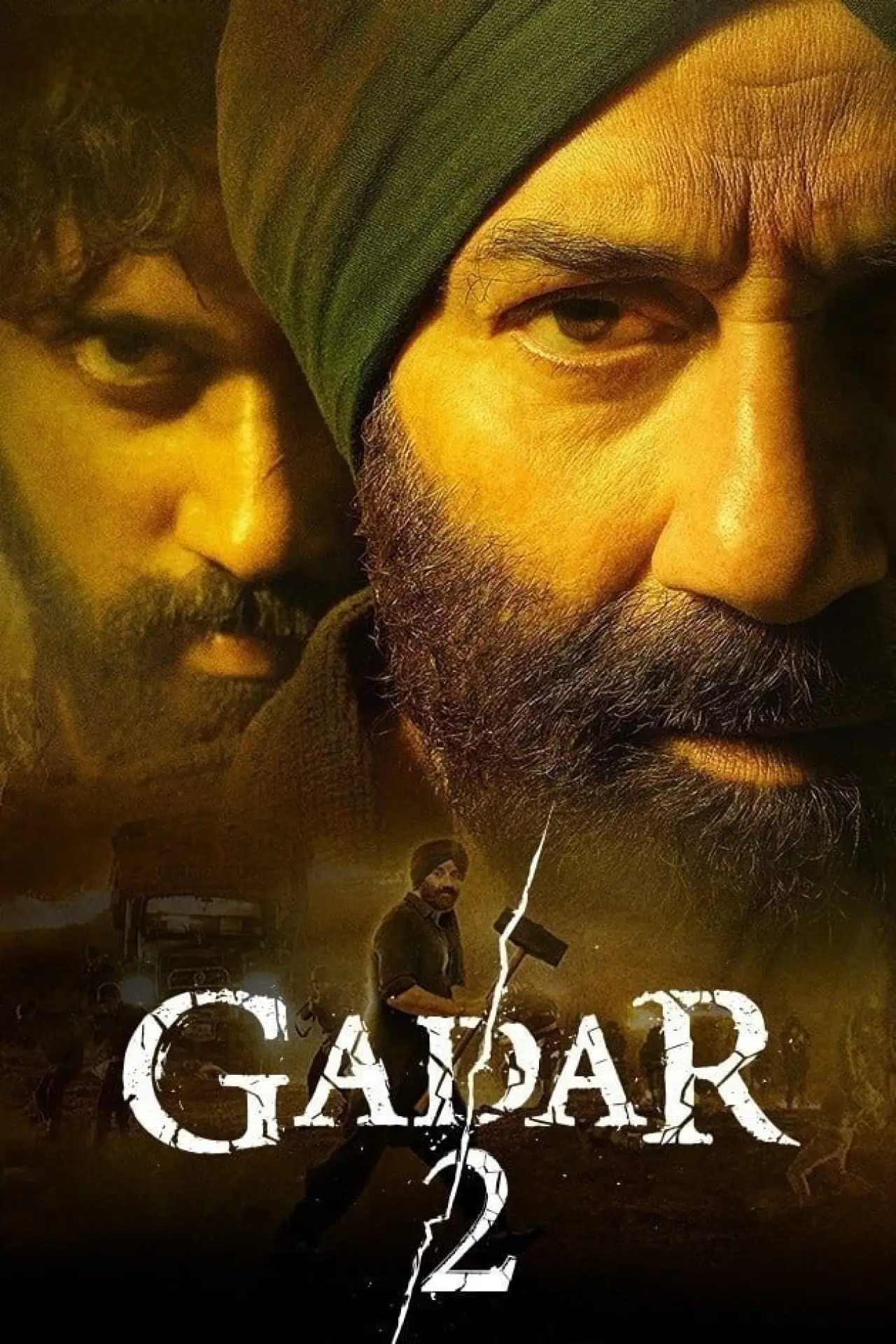 Plakat filmowy "गदर २"
