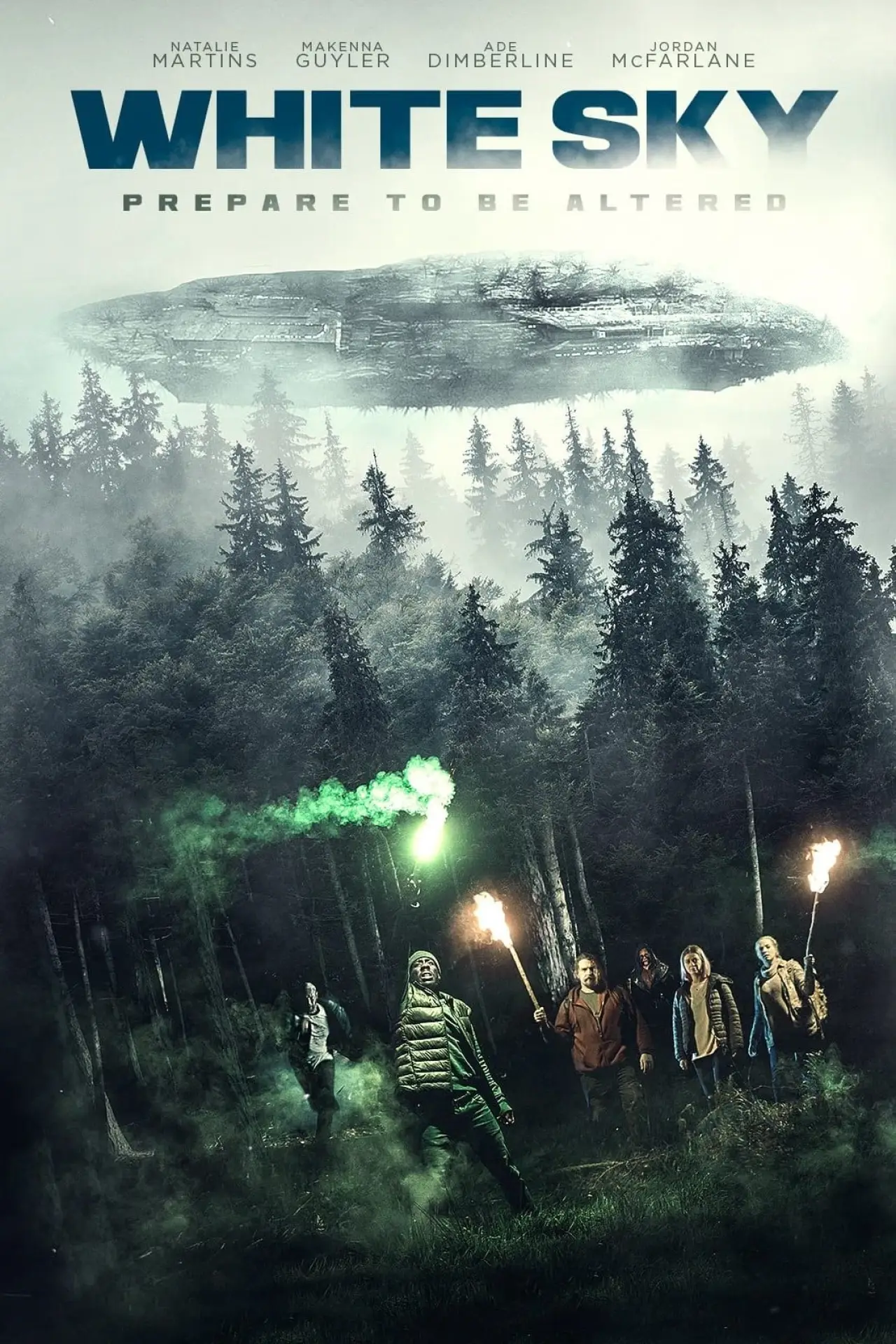 Plakat filmowy "White Sky"