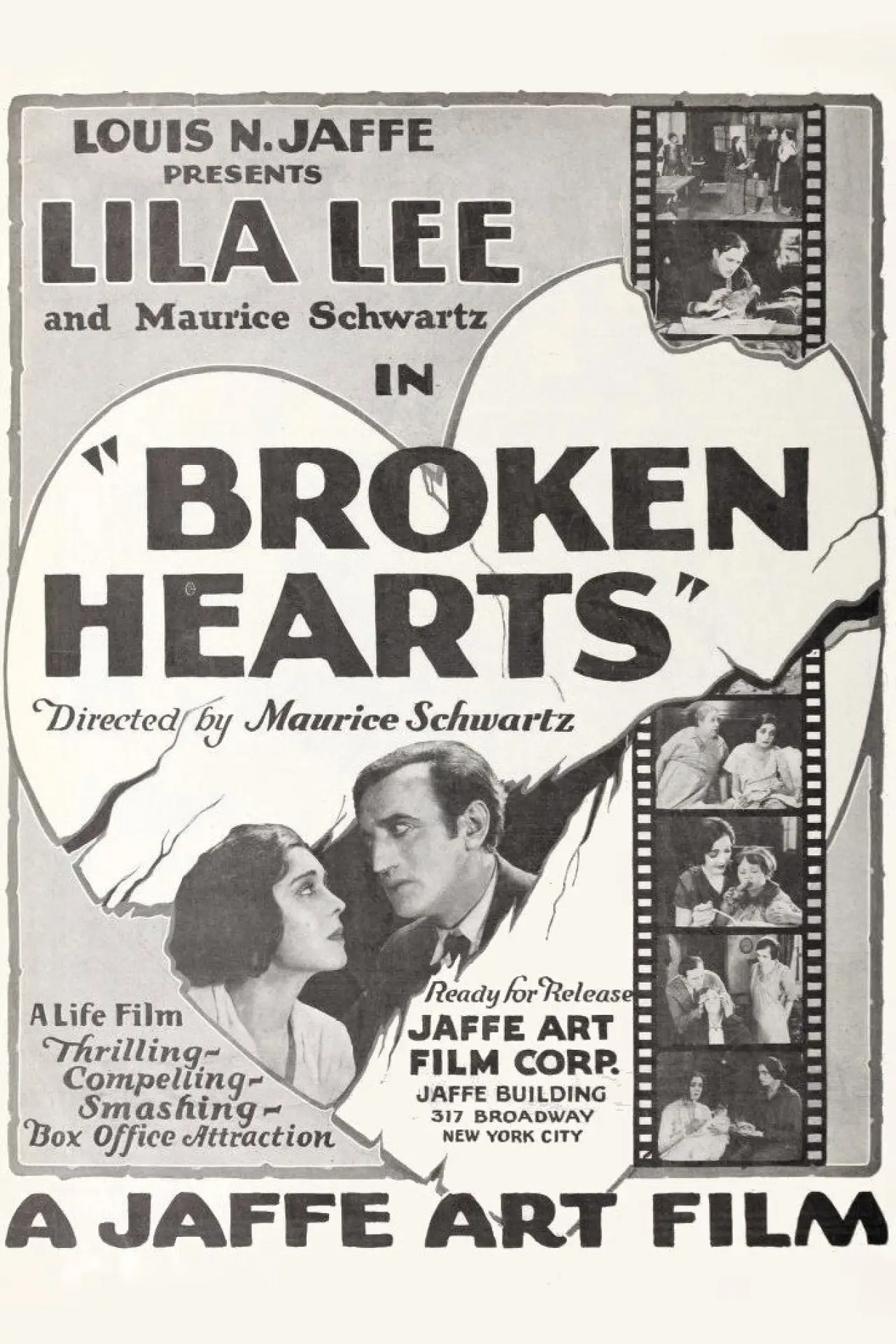 Plakat filmowy "Broken Hearts"