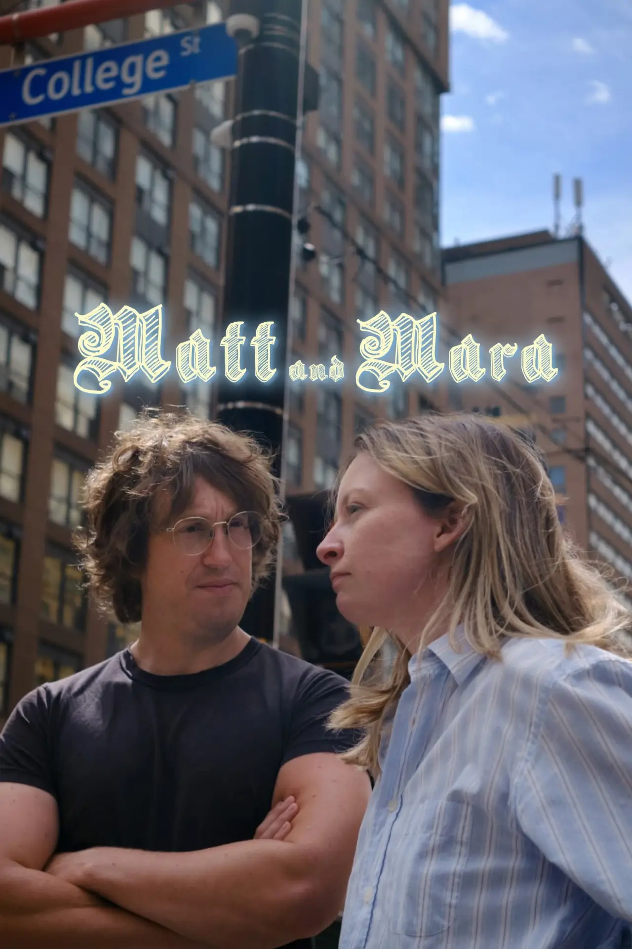 Plakat filmowy "Matt and Mara"