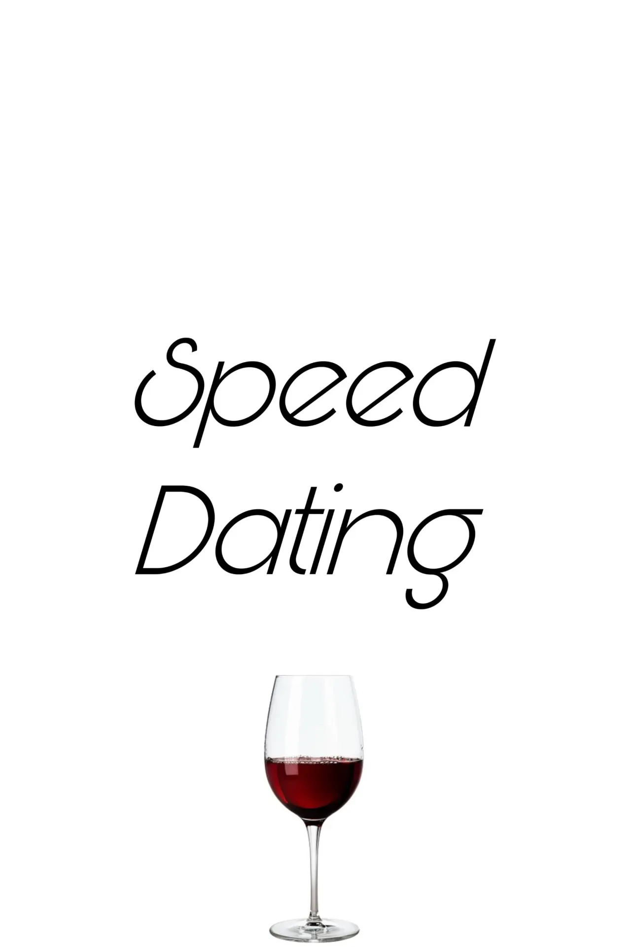 Plakat filmowy "Speed Dating"