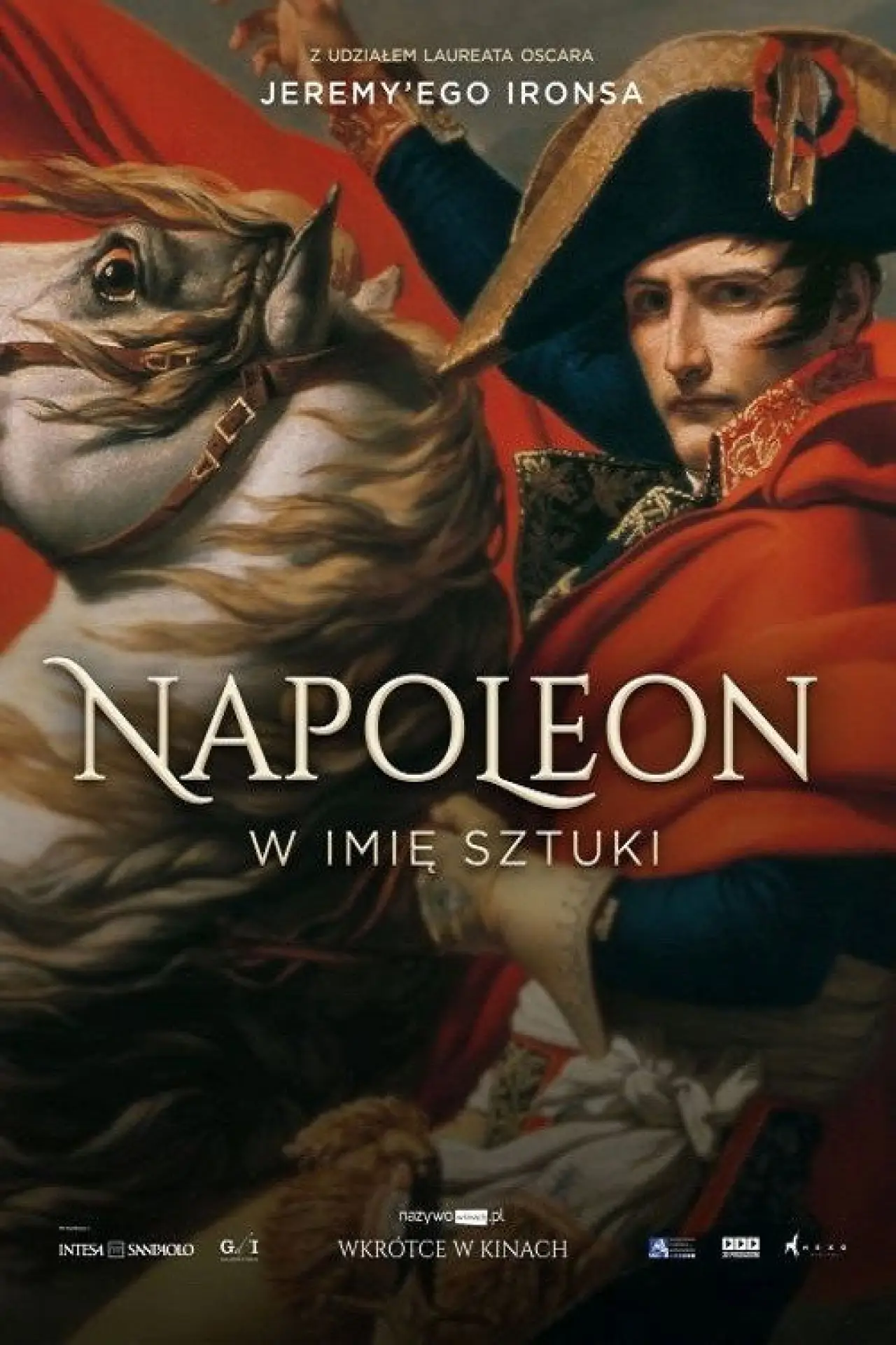 Plakat filmowy "Napoleon. W imię sztuki"