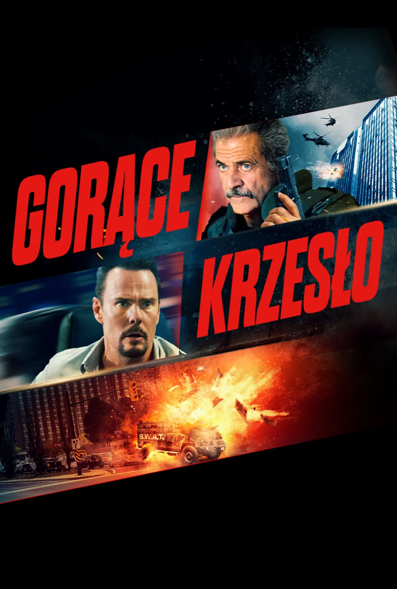 Plakat filmowy "Gorące Krzesło"