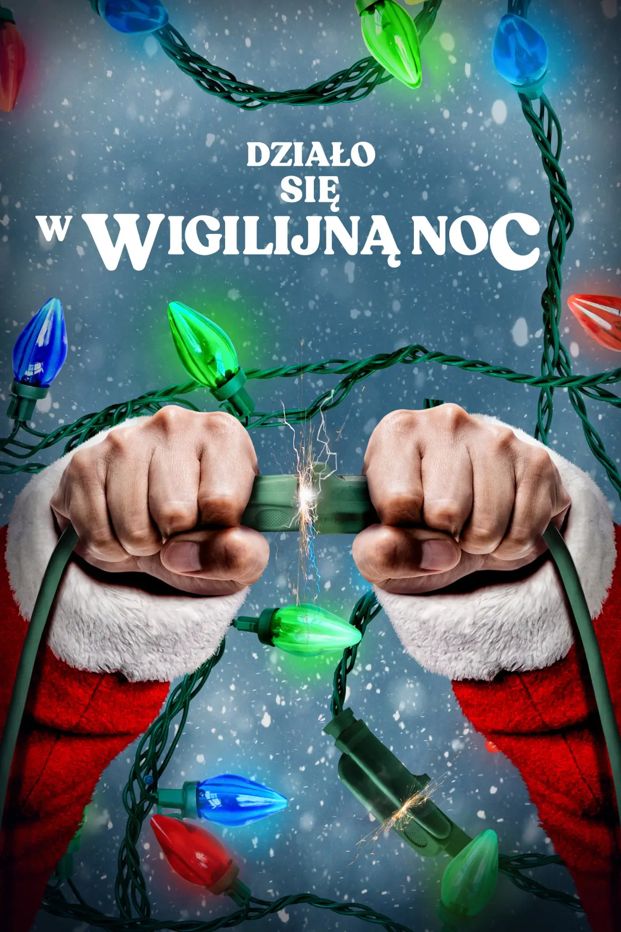 Plakat filmowy "Działo się w wigilijną noc"
