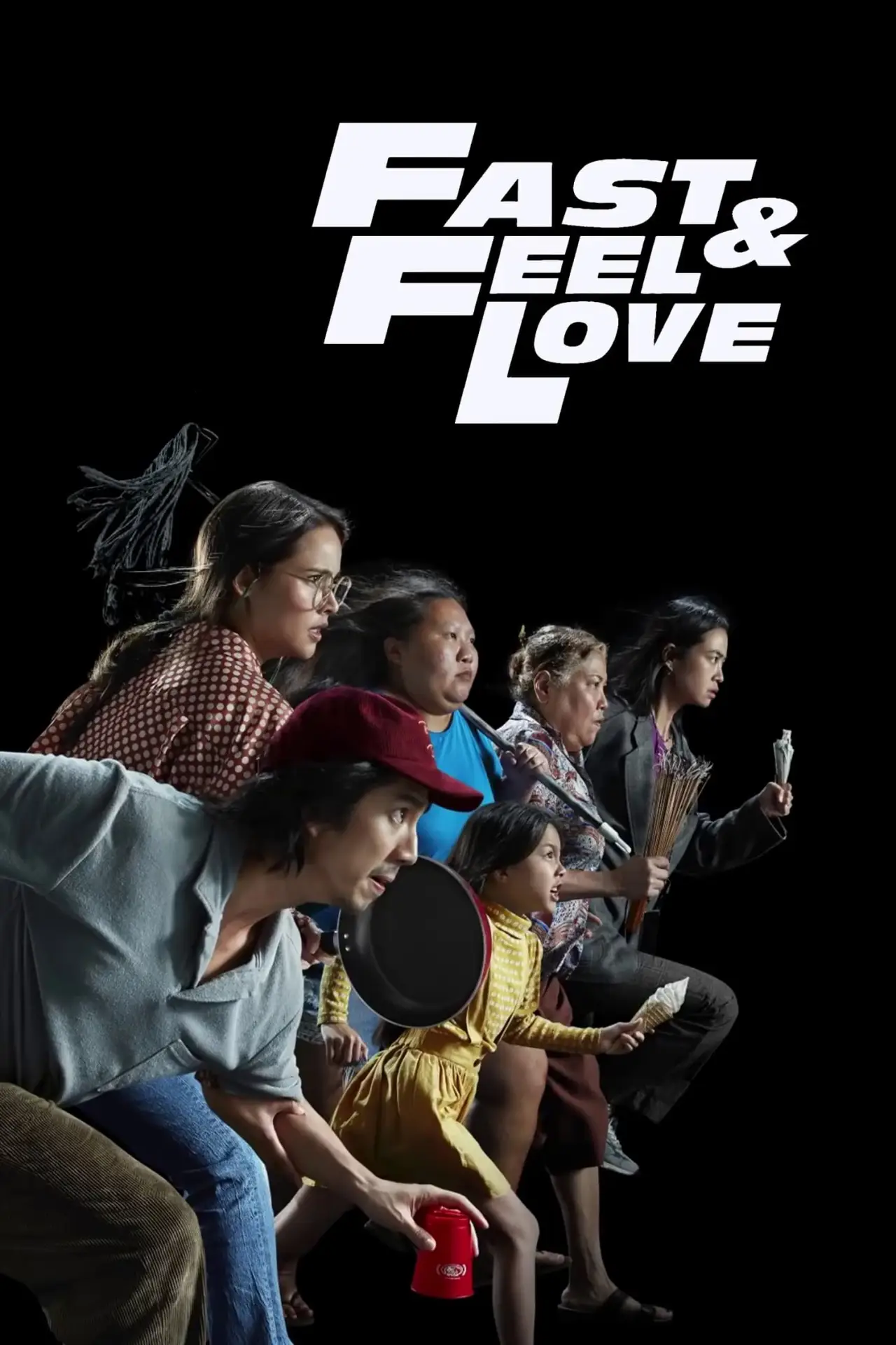 Plakat filmowy "Fast & Feel Love"