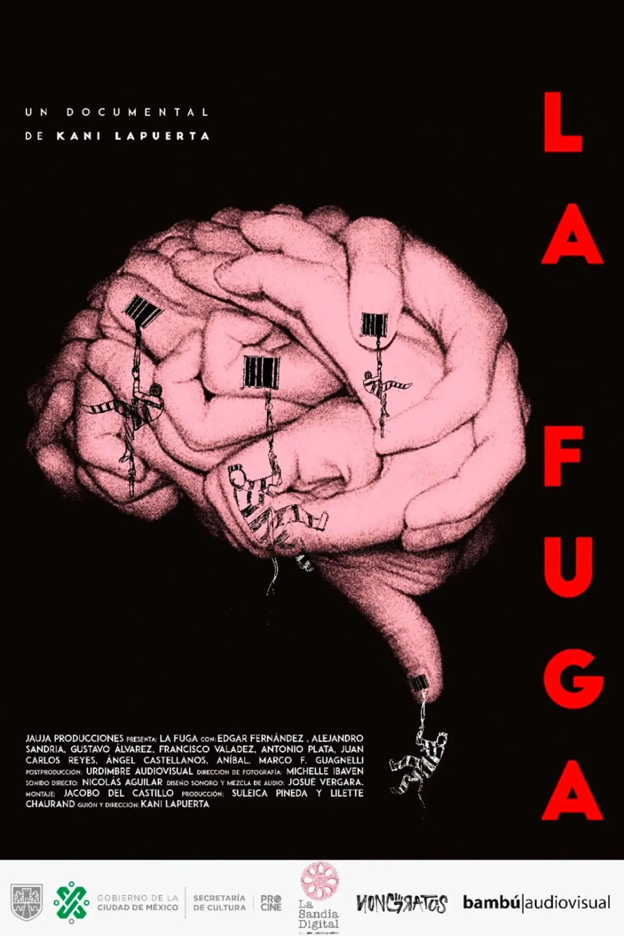 Plakat filmowy "La fuga"